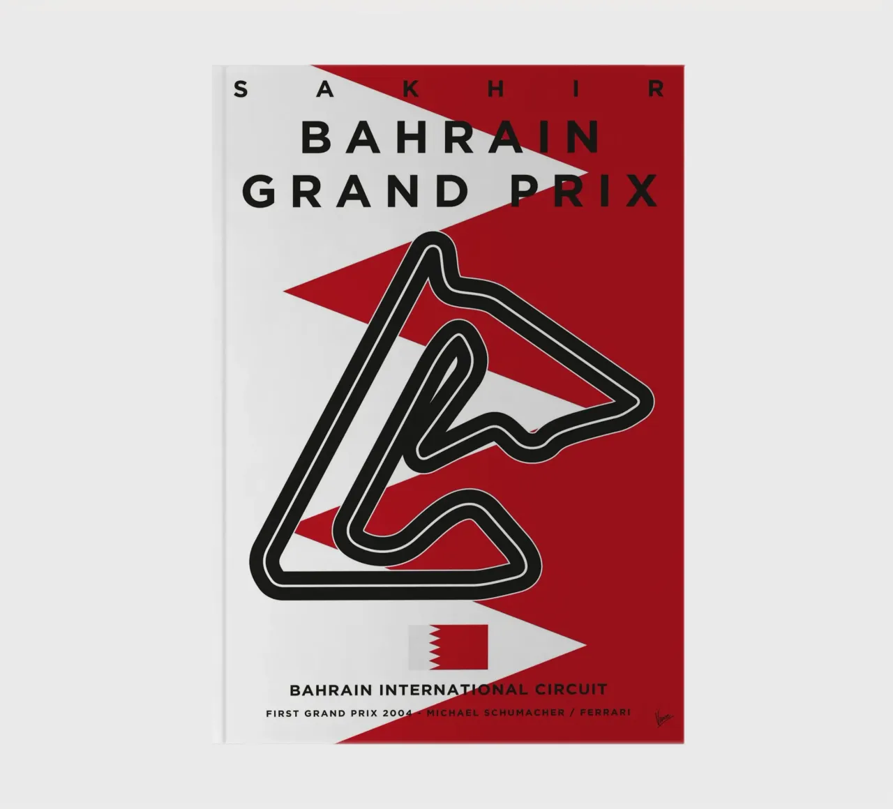 2004 F1 BAHRAIN Race Track diario da Formula Art