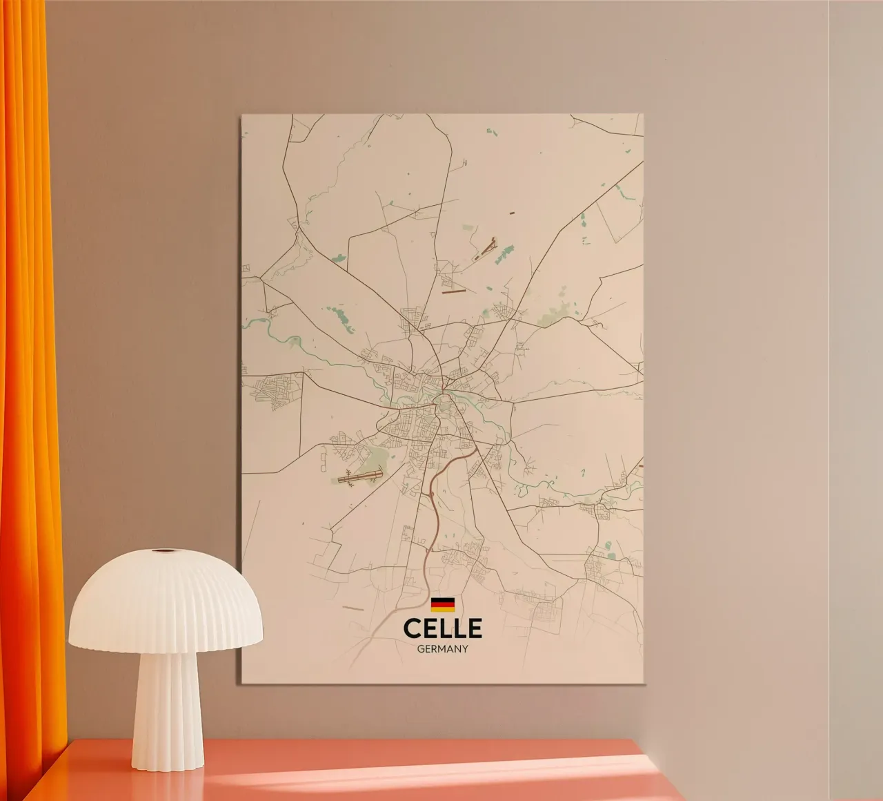 Il DE poster con telaio in plastica da Jacob W MICKELSON