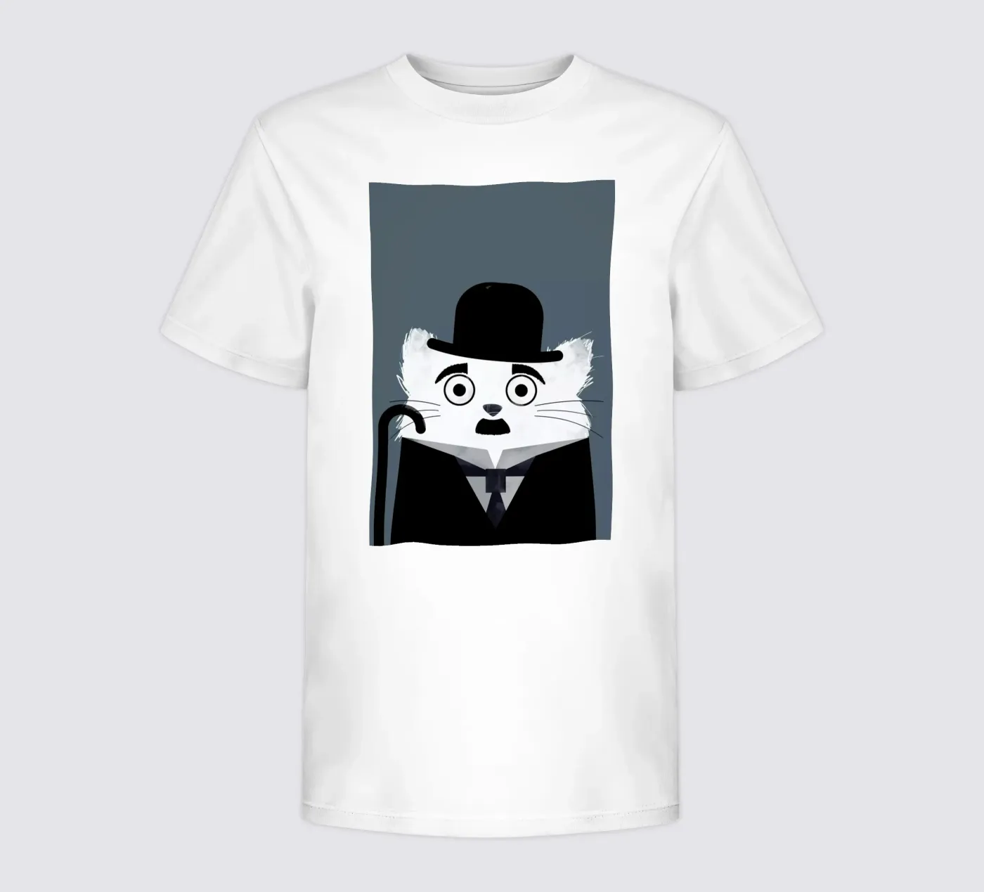 Cat - Chaplin t-shirt bambini da Doozal