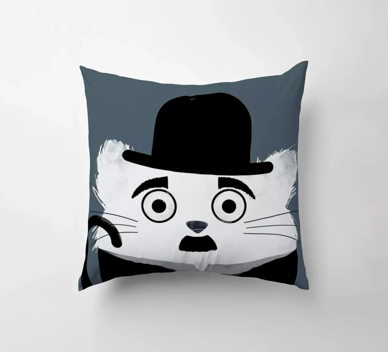 Cat - Chaplin cuscino da Doozal