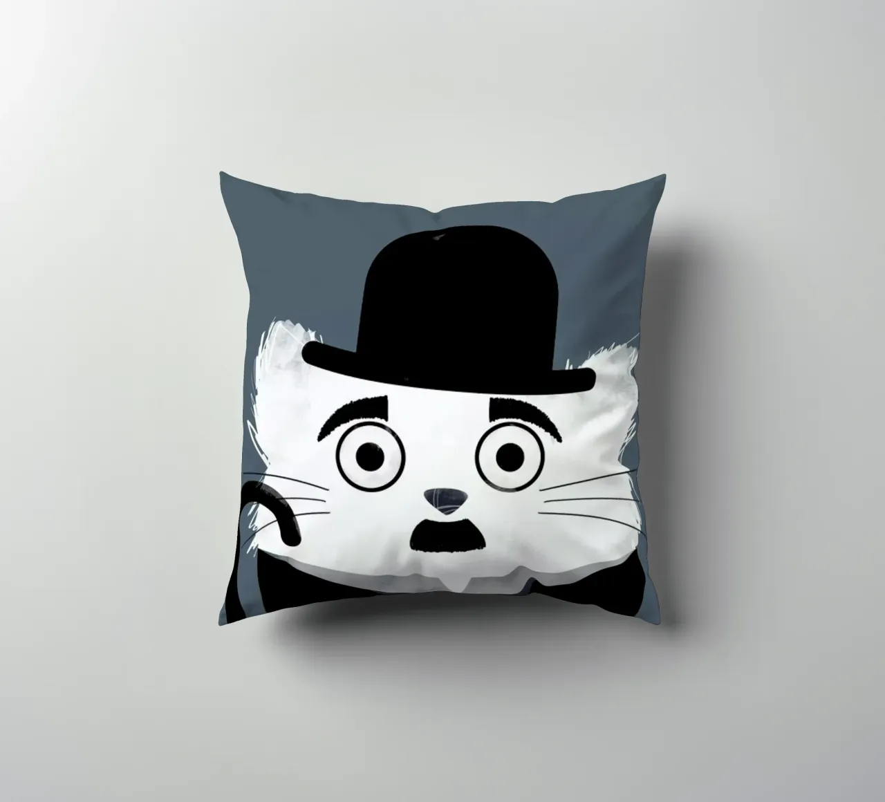 Cat - Chaplin cuscino da Doozal