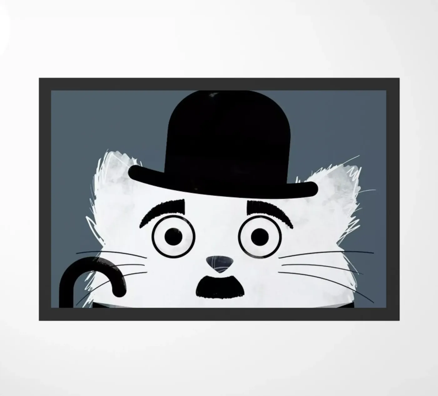 Cat - Chaplin deurmat van Doozal