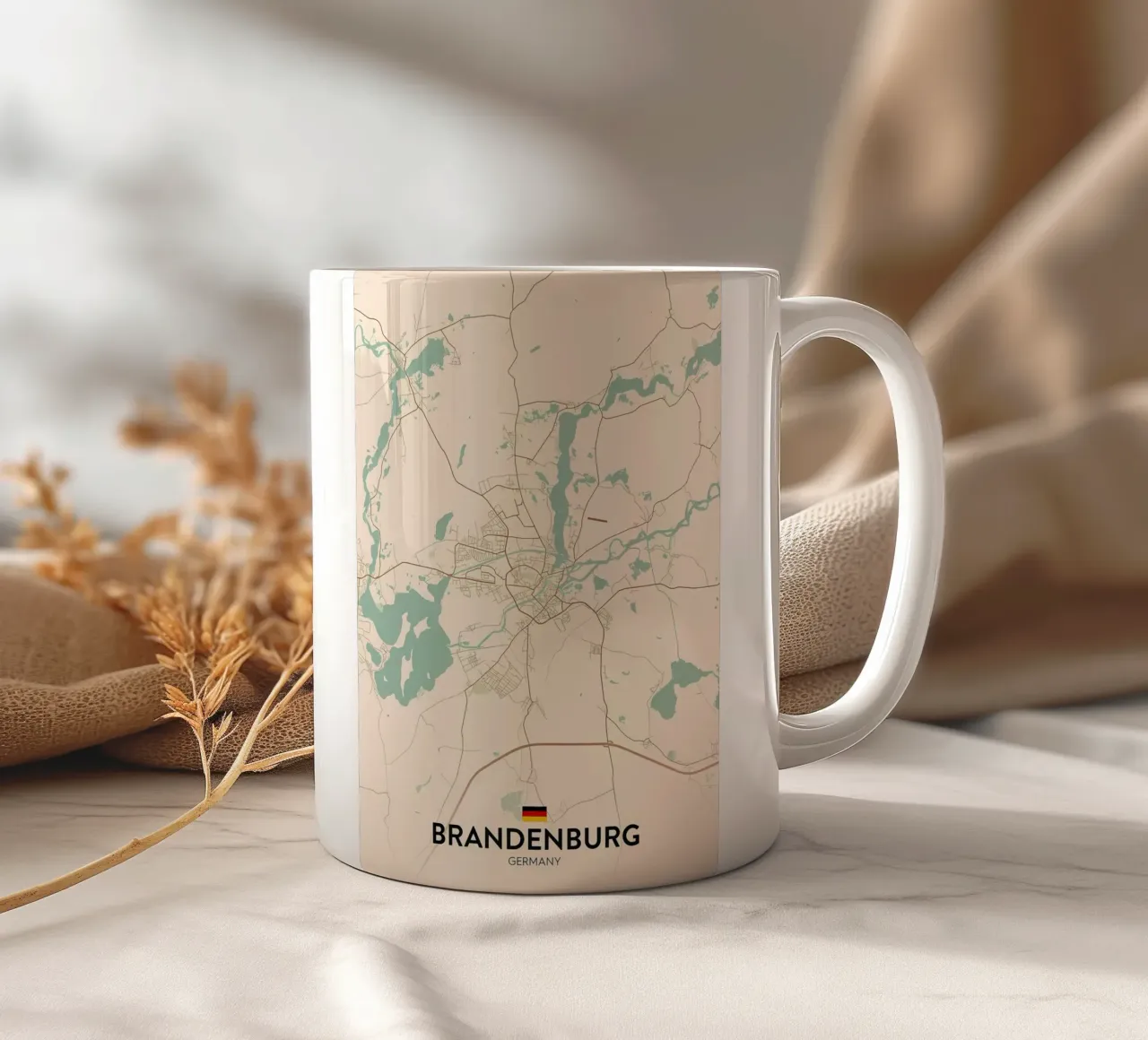 Brandeburgo DE tazza in ceramica da Jacob W MICKELSON