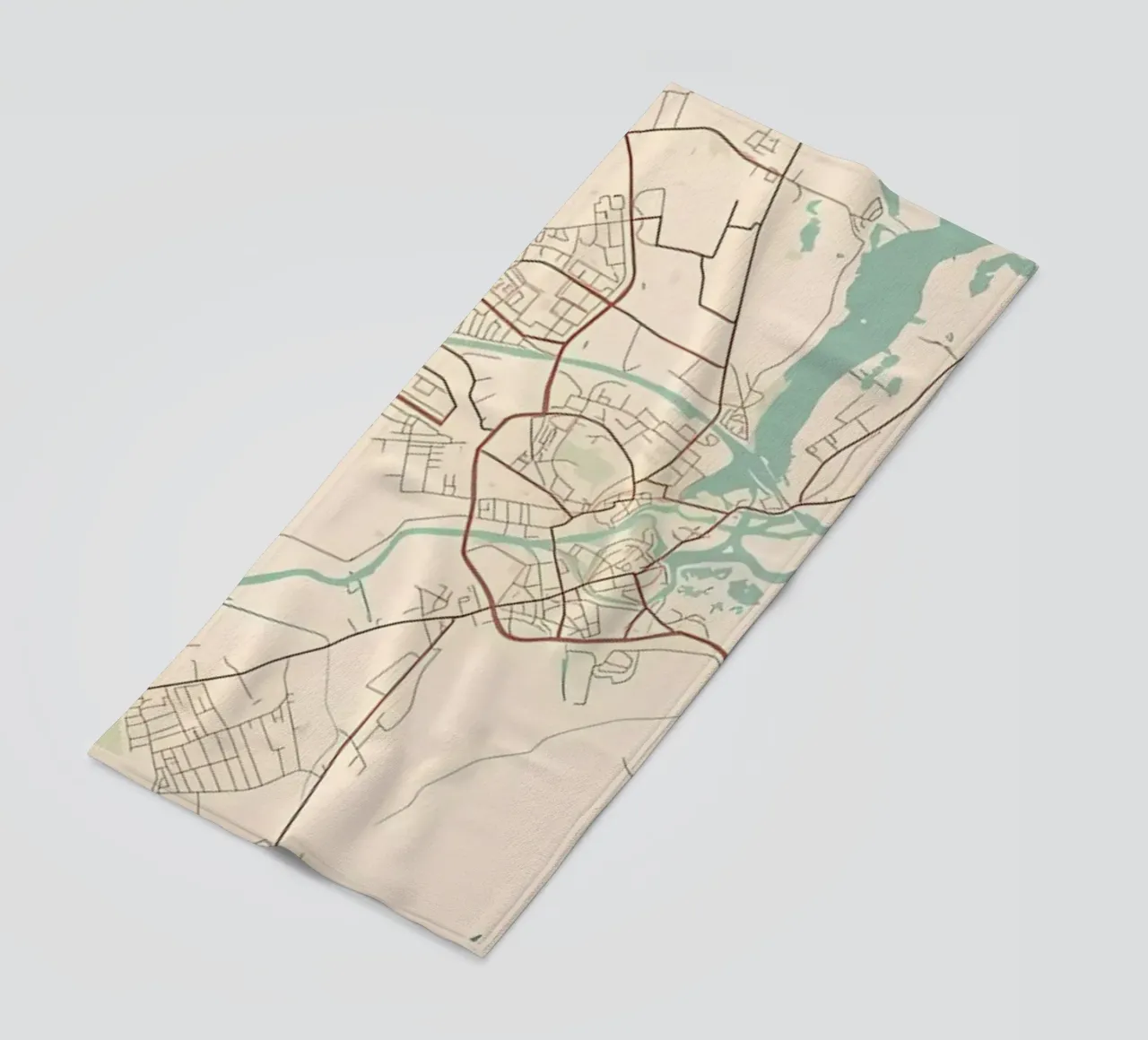 Brandenburg DE beach towel by Jacob W MICKELSON