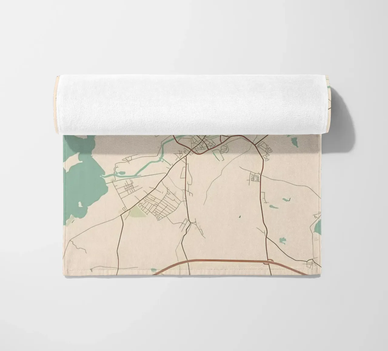 Brandenburg DE beach towel by Jacob W MICKELSON