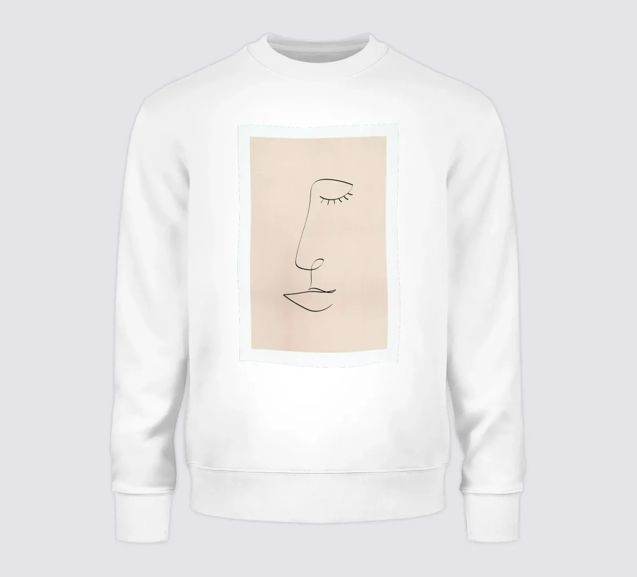 Line Portrait sweat de Pure