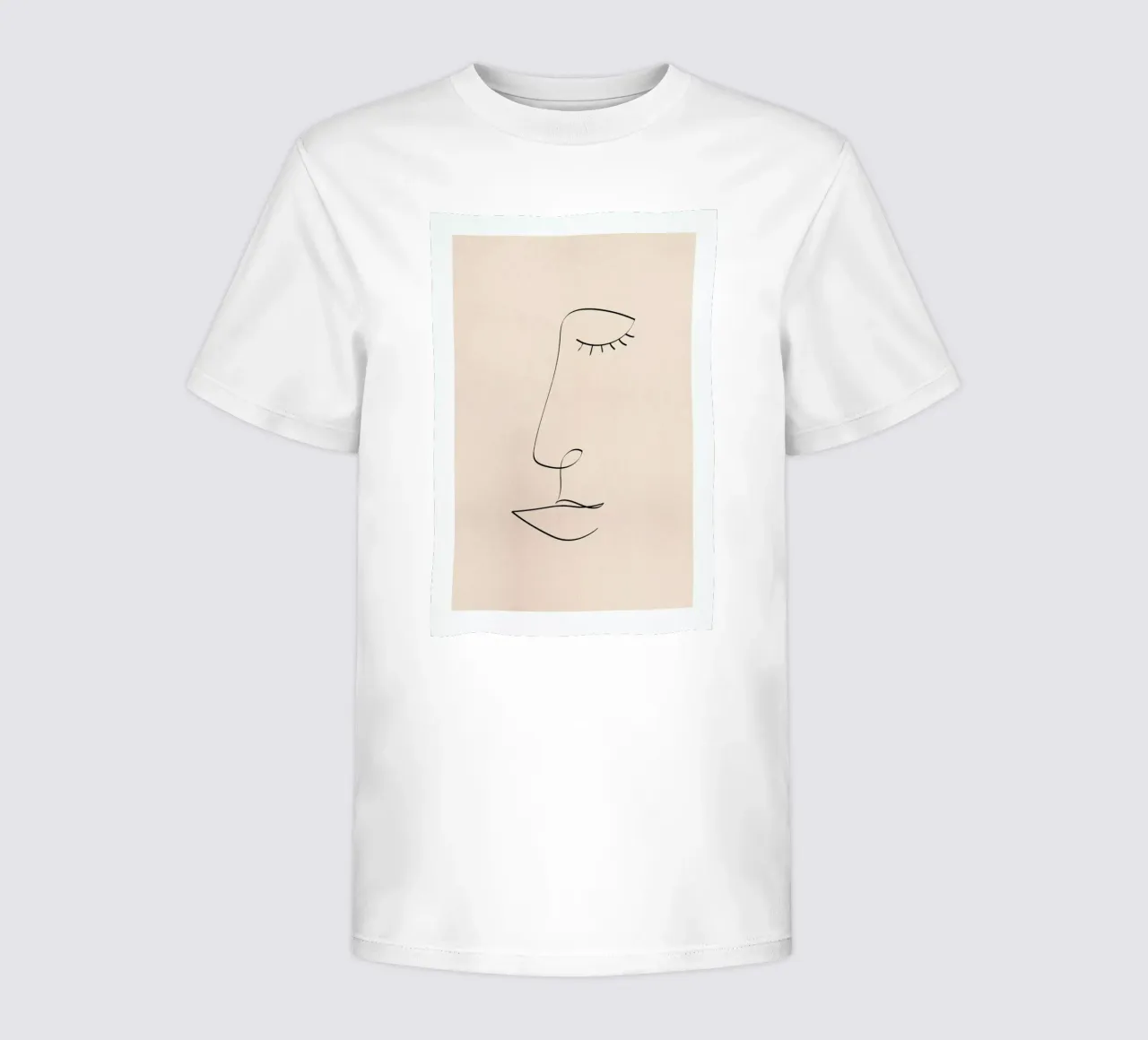 Line Portrait kinder t-shirt van Pure