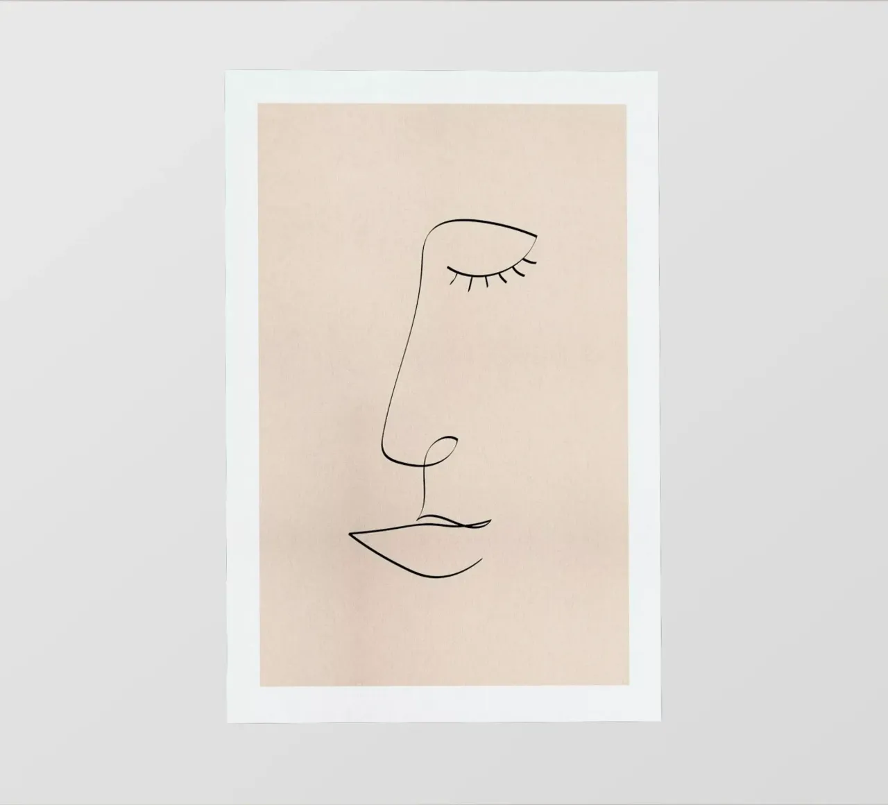 Line Portrait pvc cover by Pure