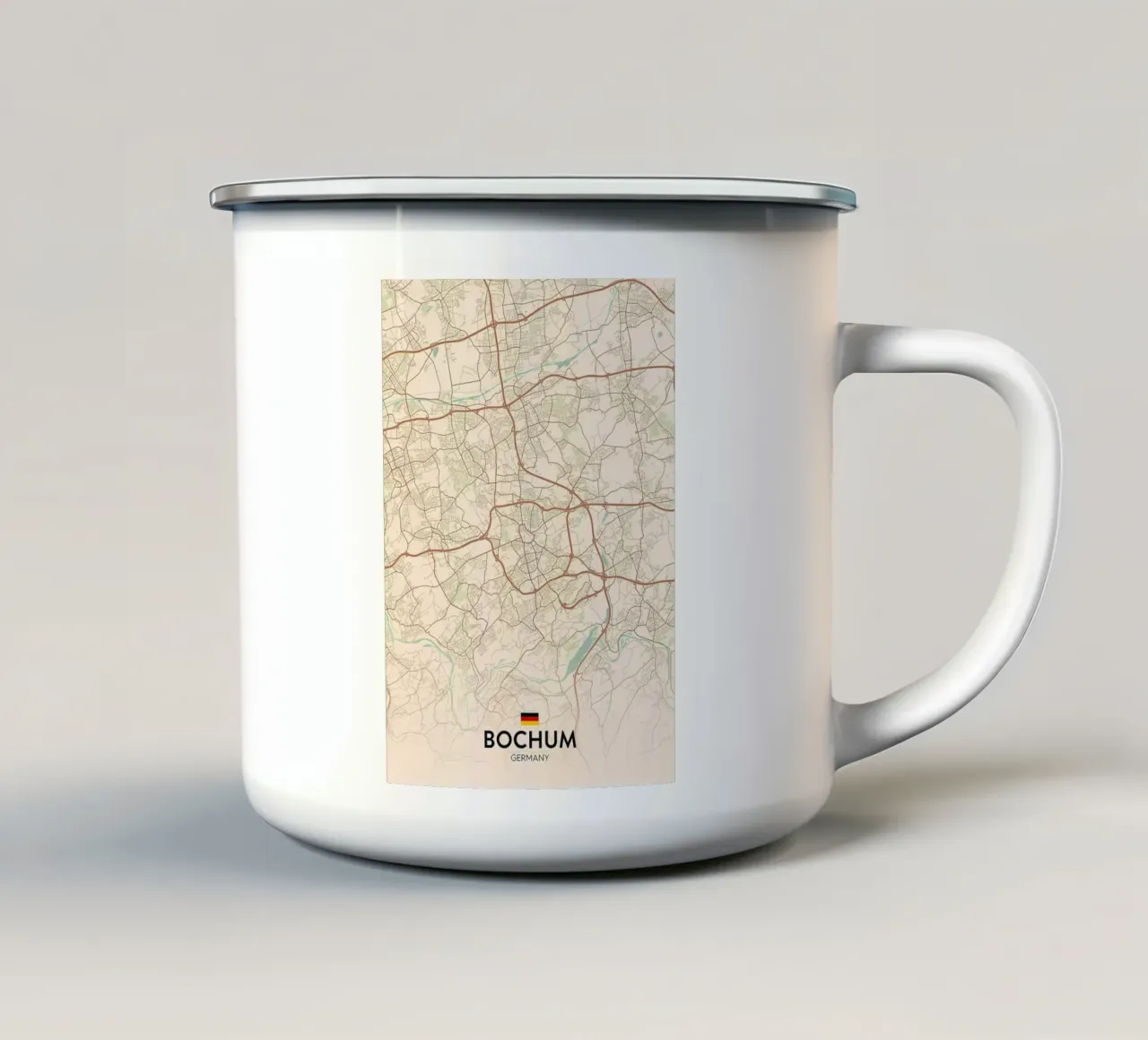 Bochum DE tazza in smalto da Jacob W MICKELSON