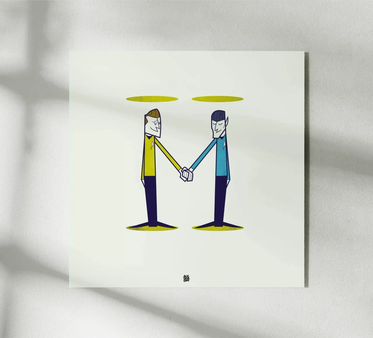 Love, final frontier plexiglass da Ale Giorgini