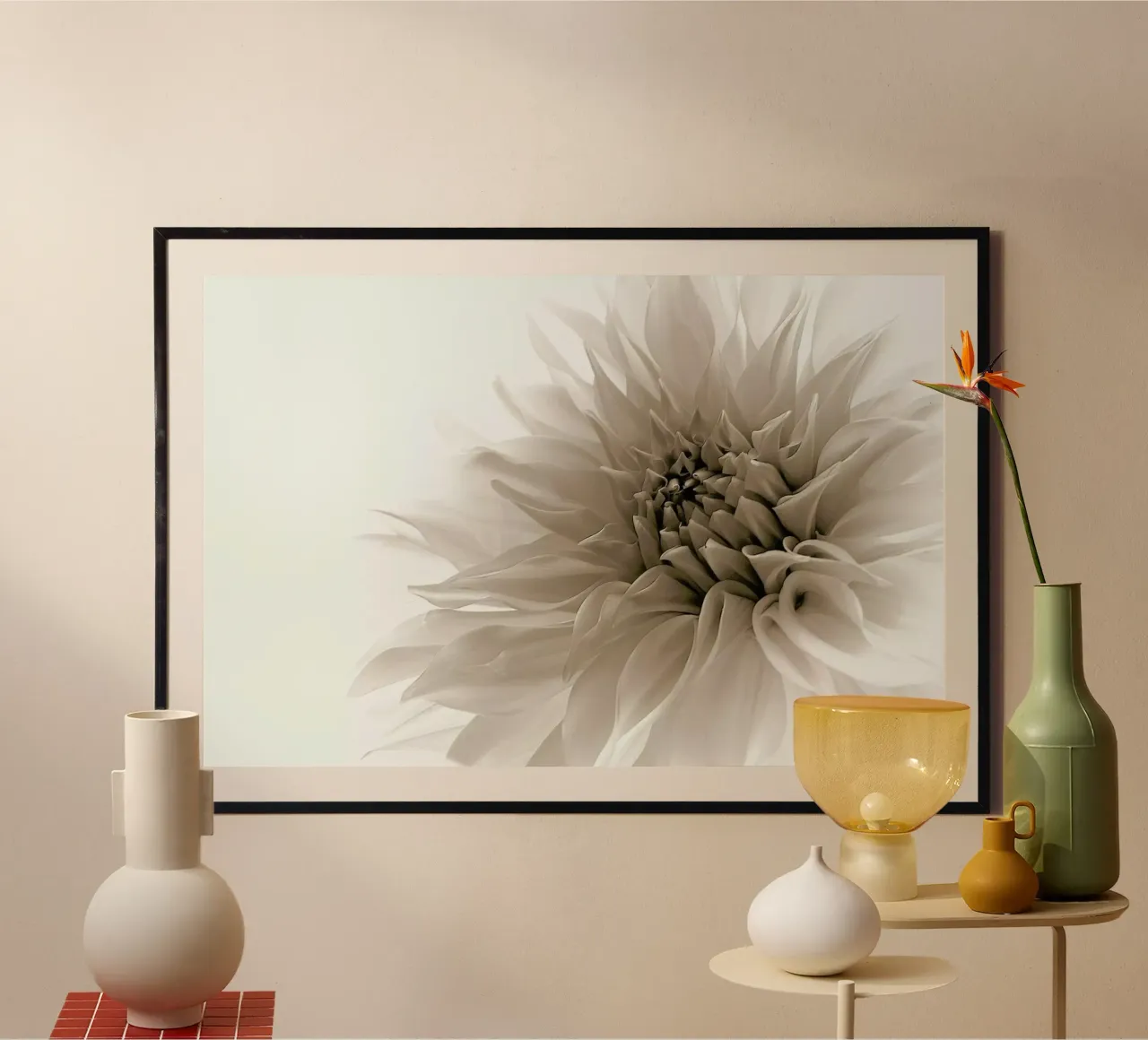 Dignified - Priska Wettstein poster con telaio in legno da Pictufy