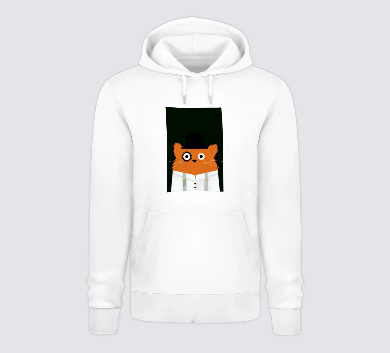Cat - Clockwork felpa con cappuccio da Doozal