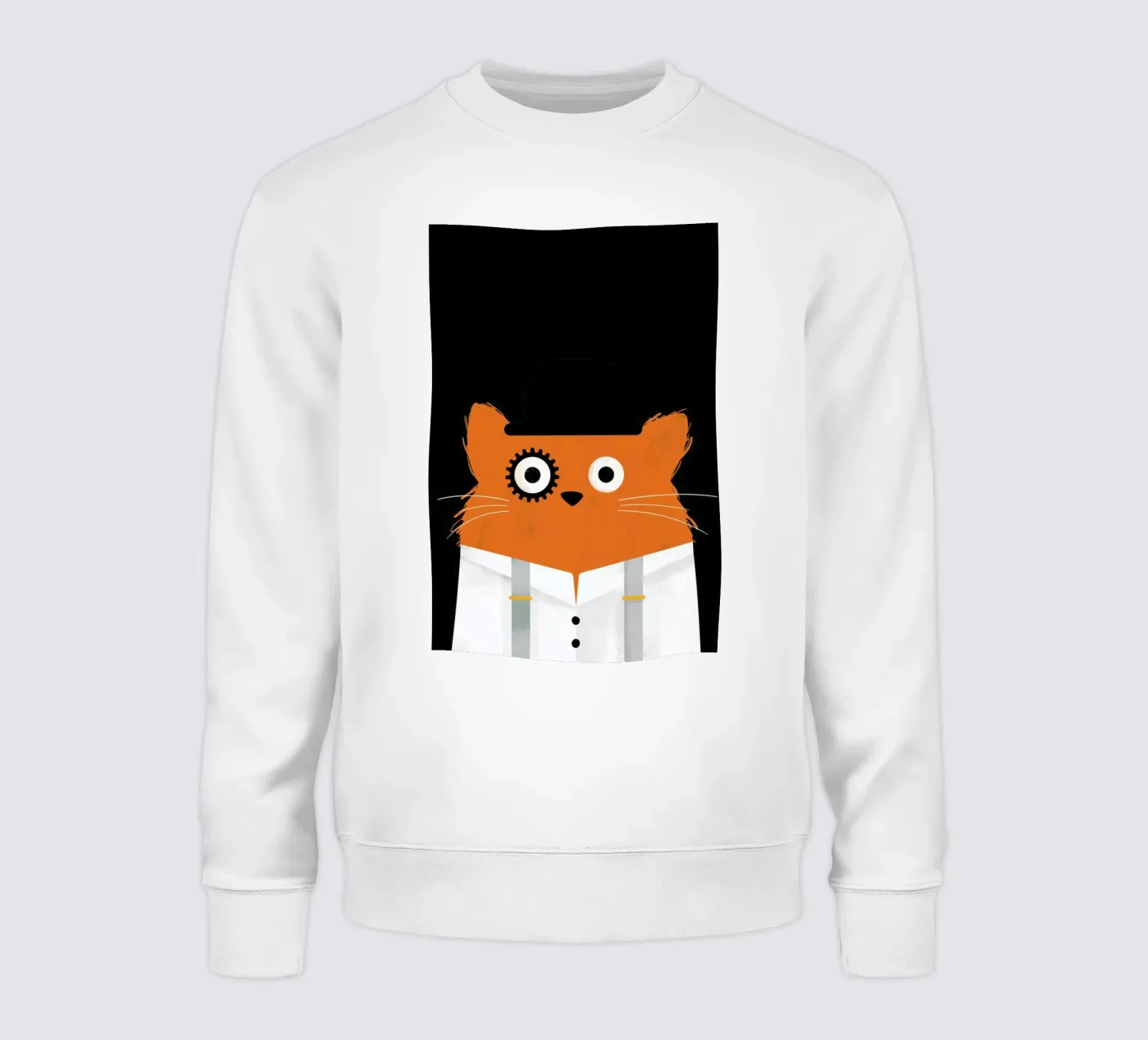 Cat - Clockwork felpa da Doozal