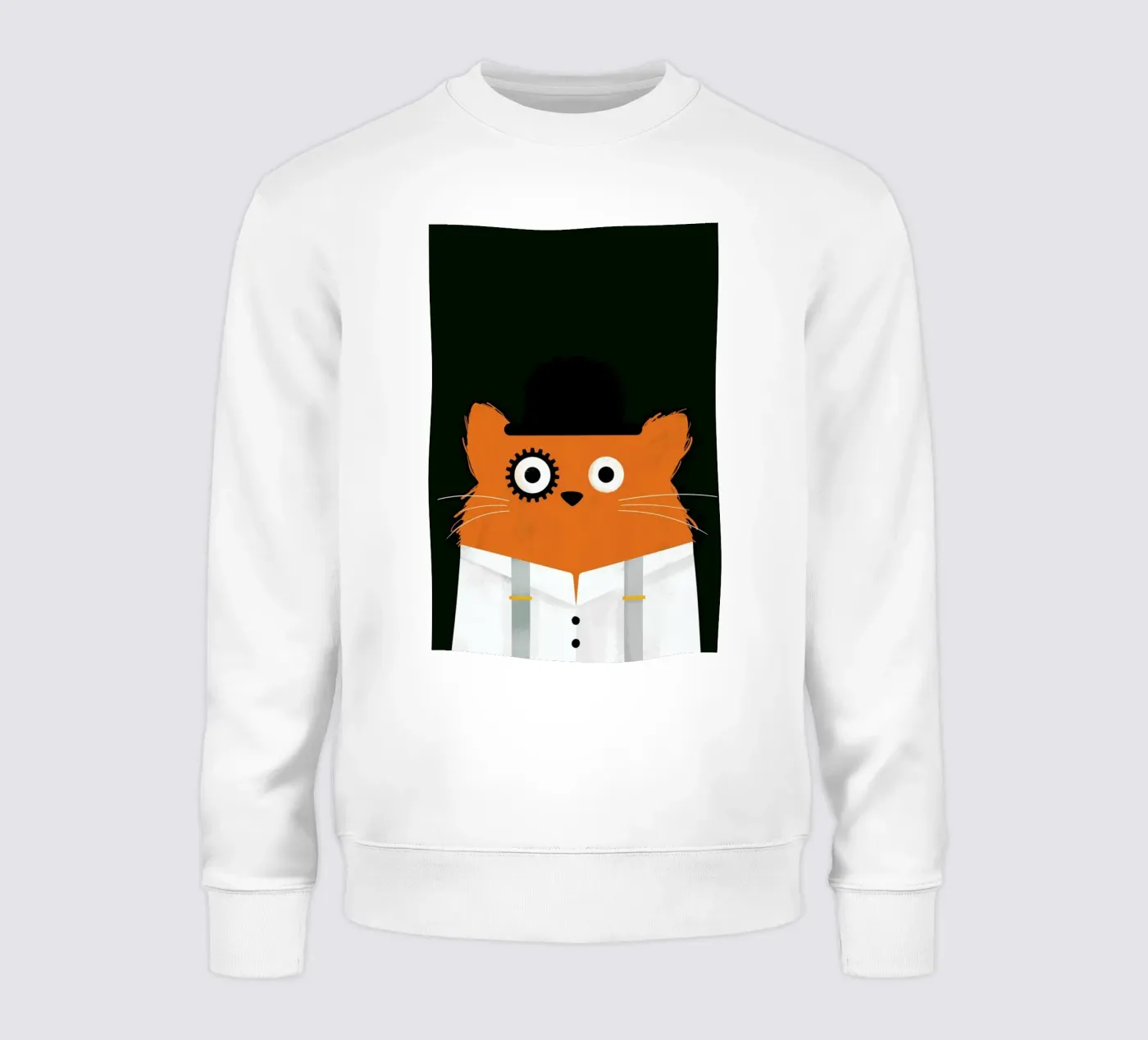 Cat - Clockwork felpa da Doozal