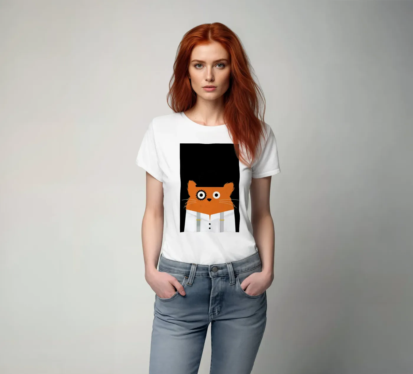 Cat - Clockwork t-shirt da Doozal