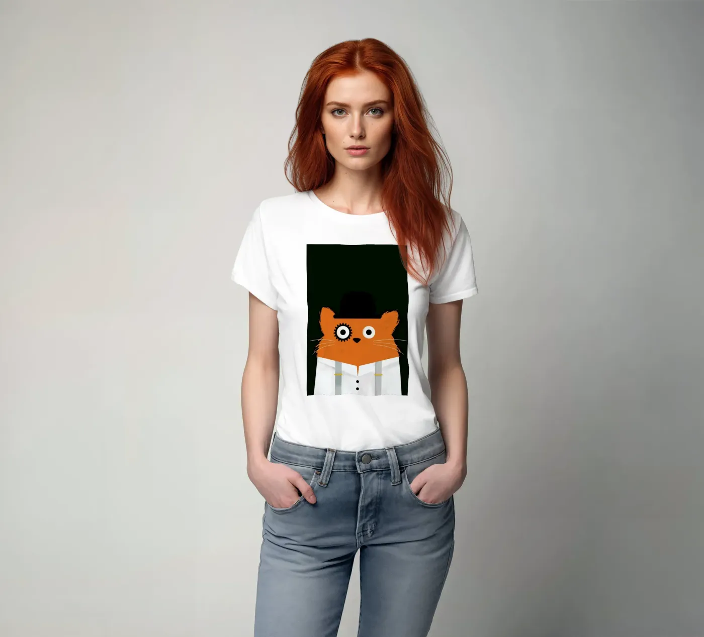 Cat - Clockwork t-shirt da Doozal