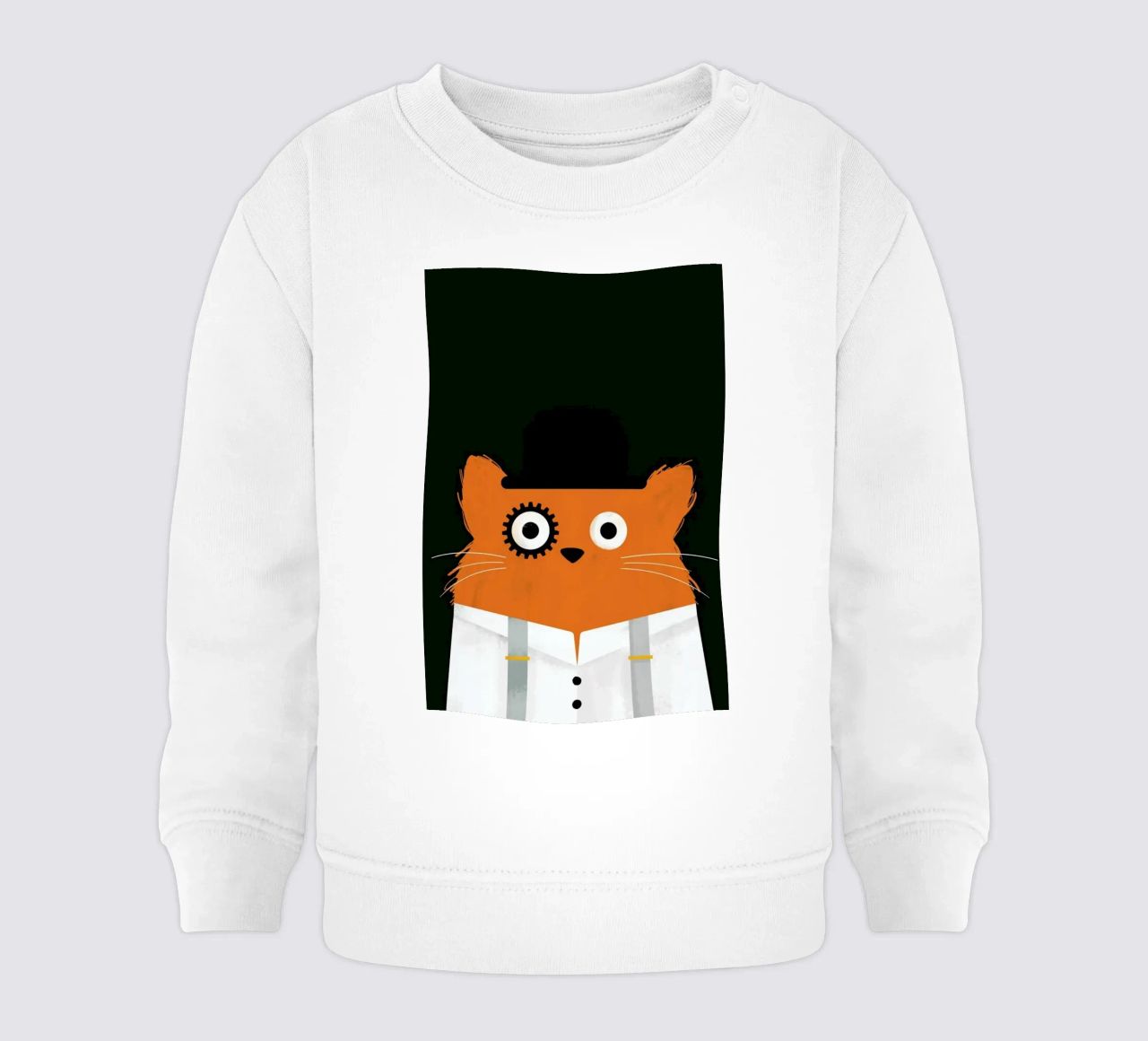 Cat - Clockwork felpa neonato da Doozal