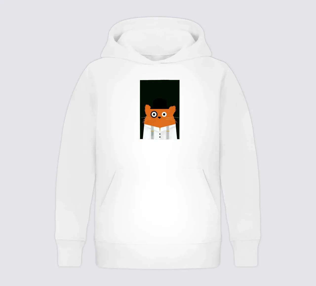 Cat - Clockwork felpa bambino con cappuccio da Doozal
