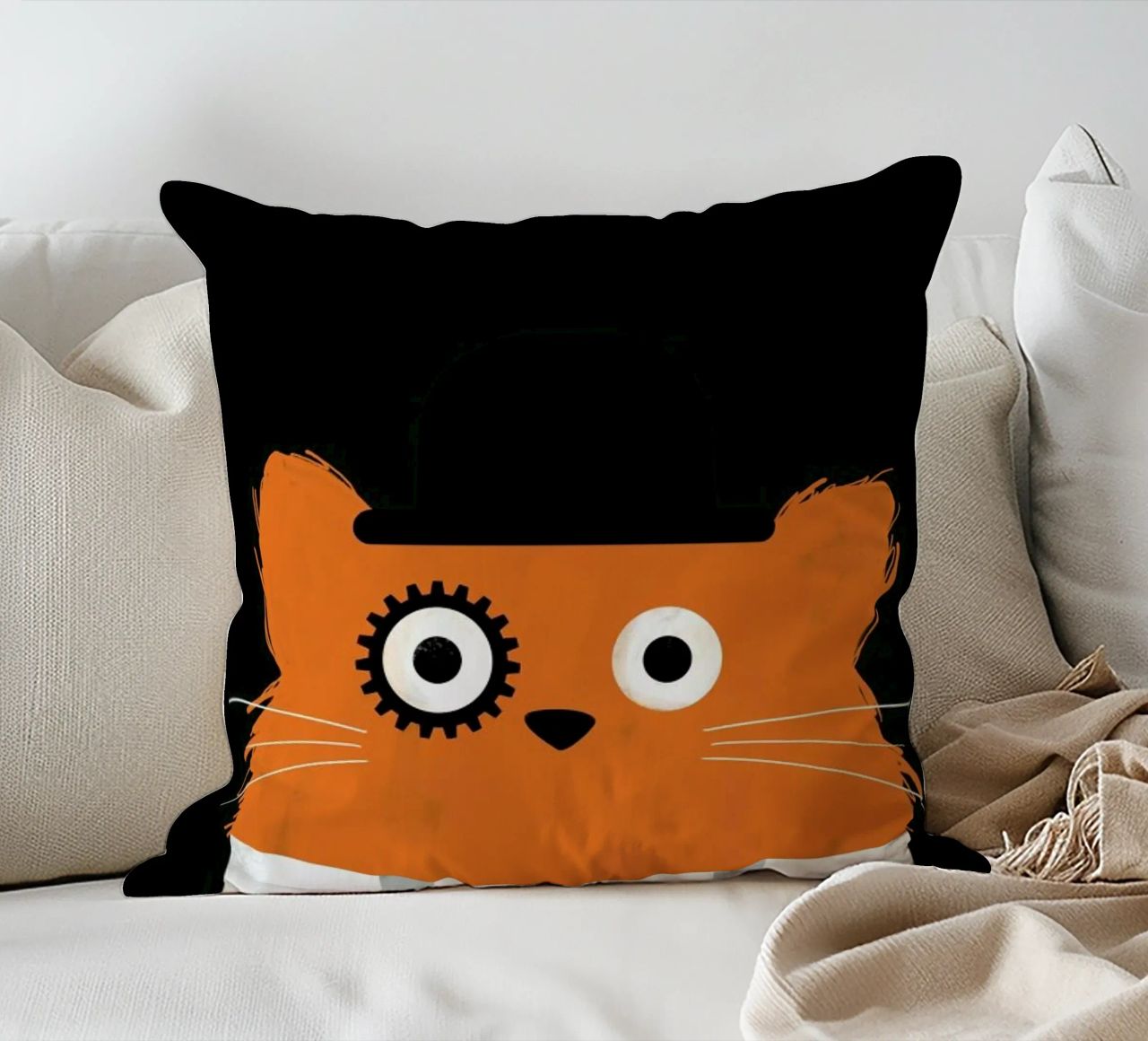 Cat - Clockwork cuscino da Doozal
