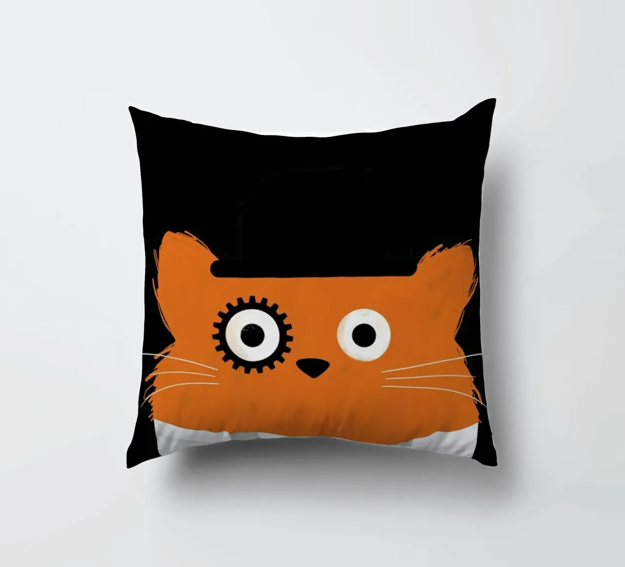 Cat - Clockwork cojín de Doozal