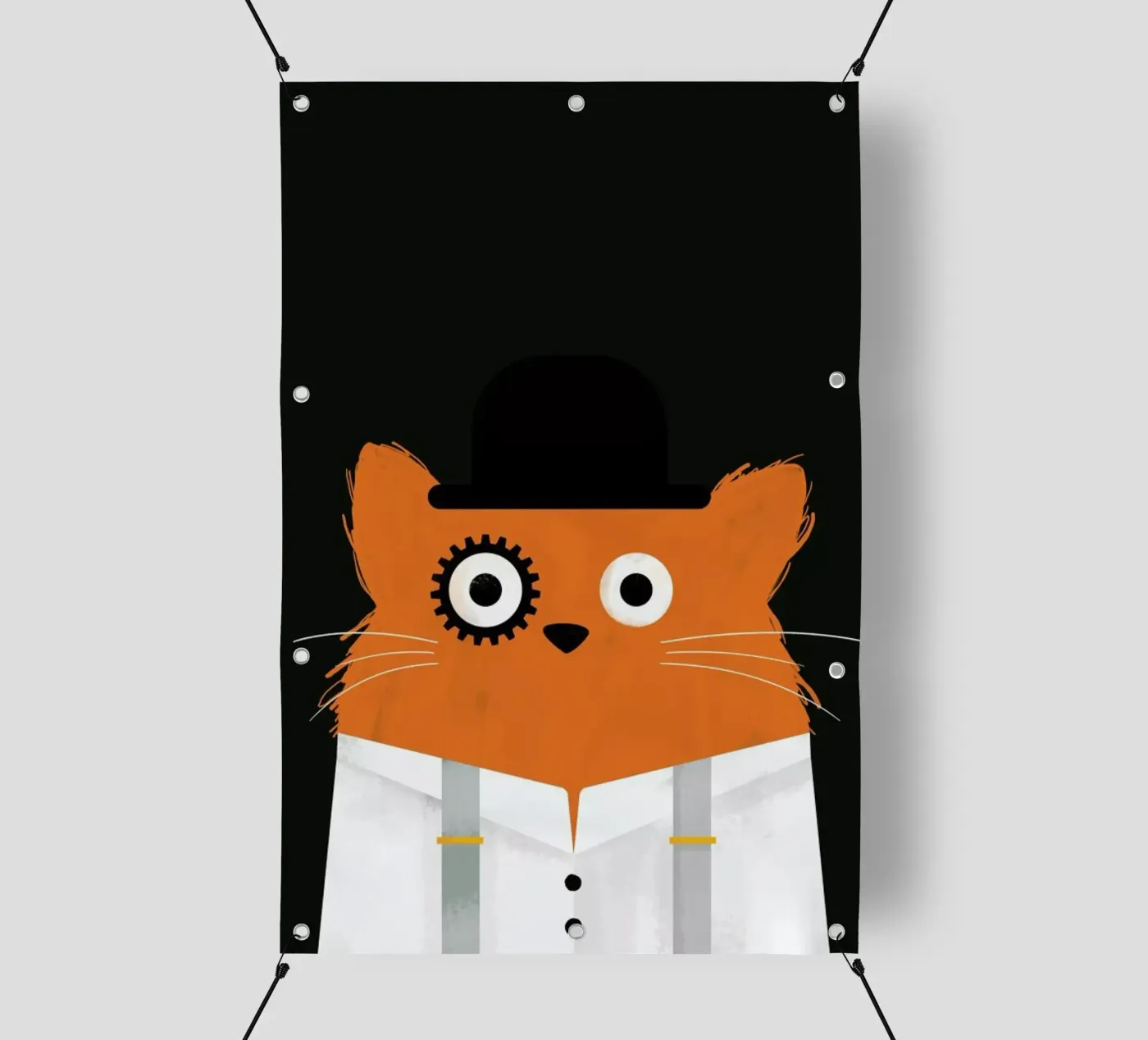 Cat - Clockwork telo in pvc da Doozal
