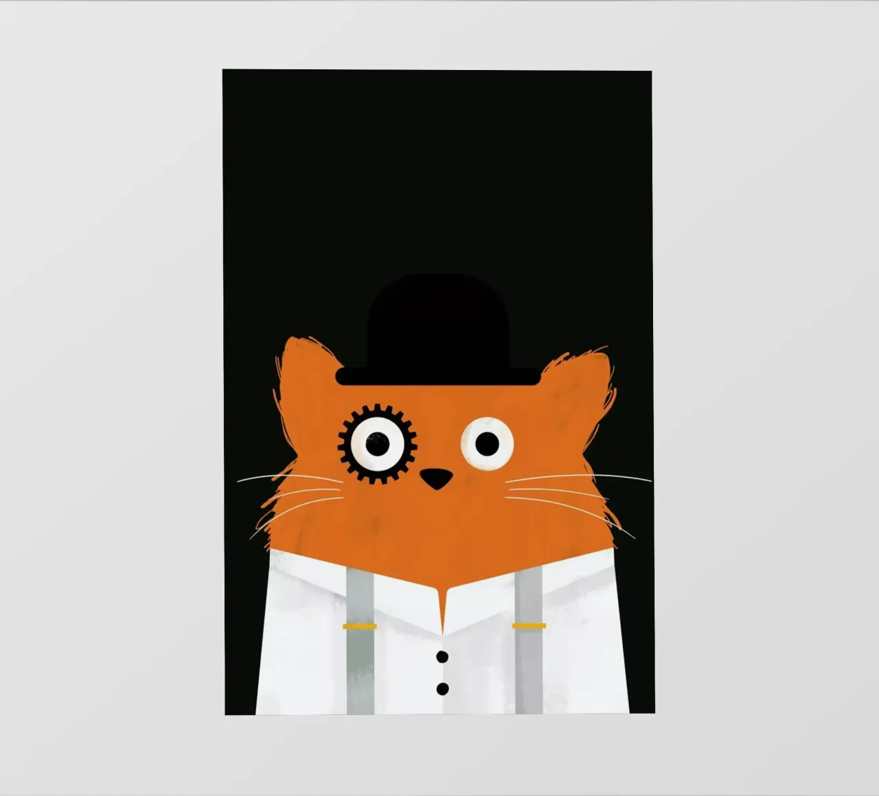 Cat - Clockwork telo in pvc da Doozal