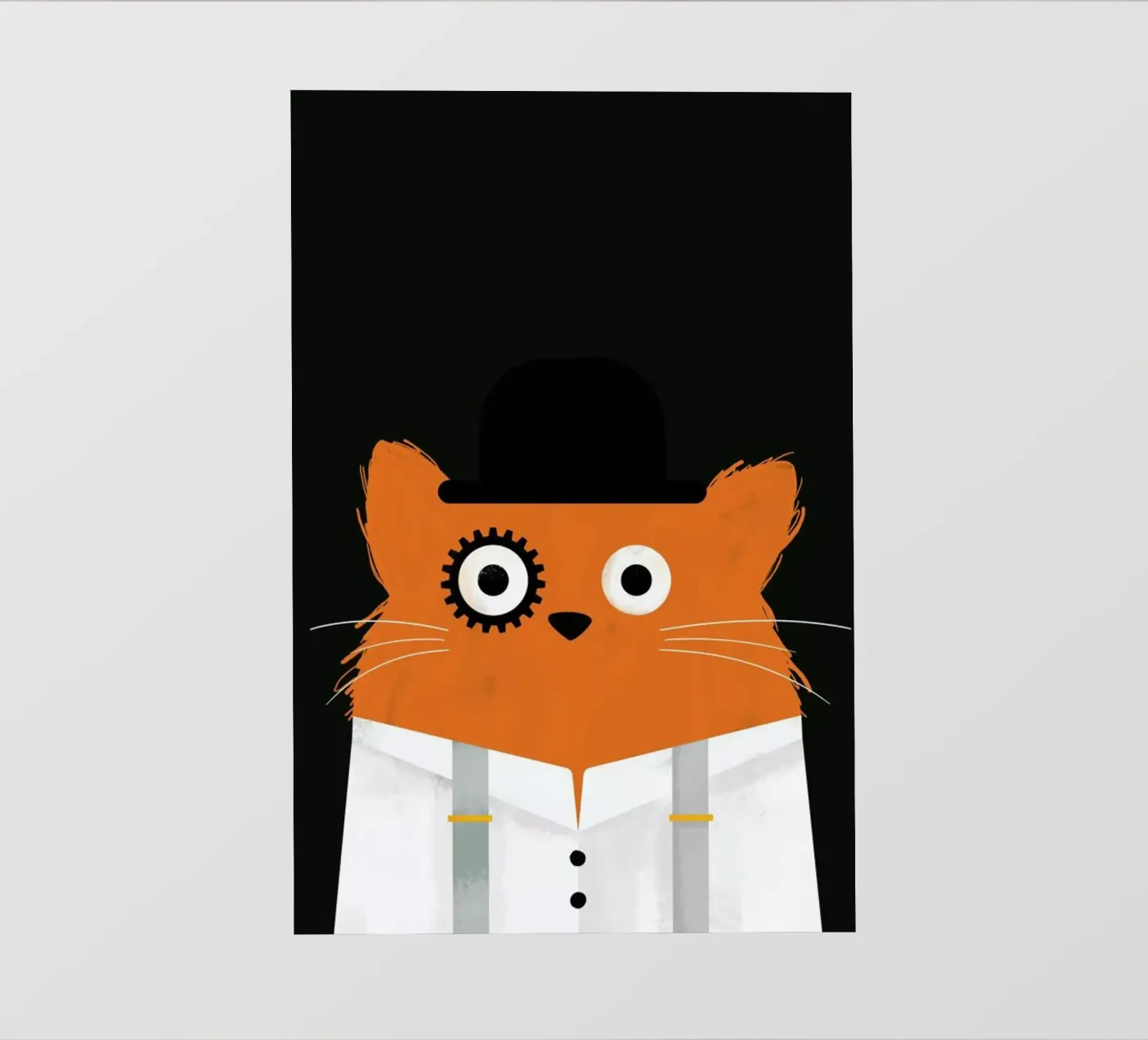 Cat - Clockwork telo in pvc da Doozal