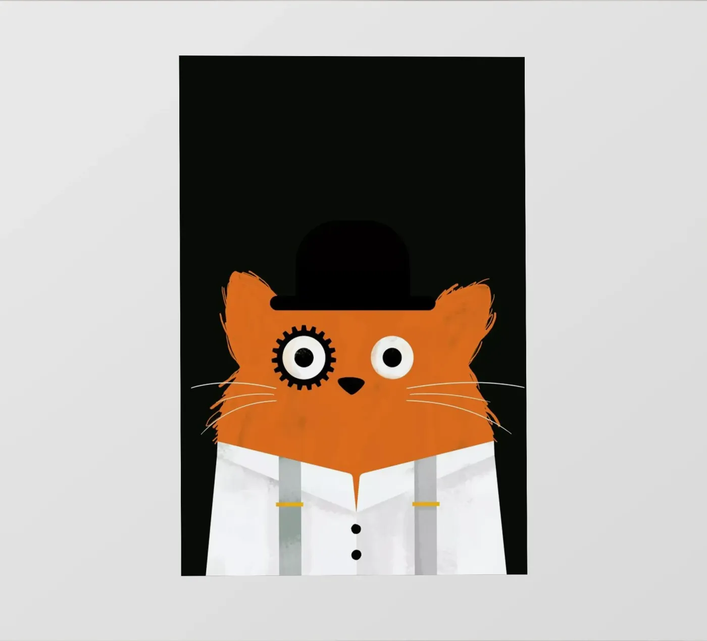 Cat - Clockwork pvc cover by Doozal