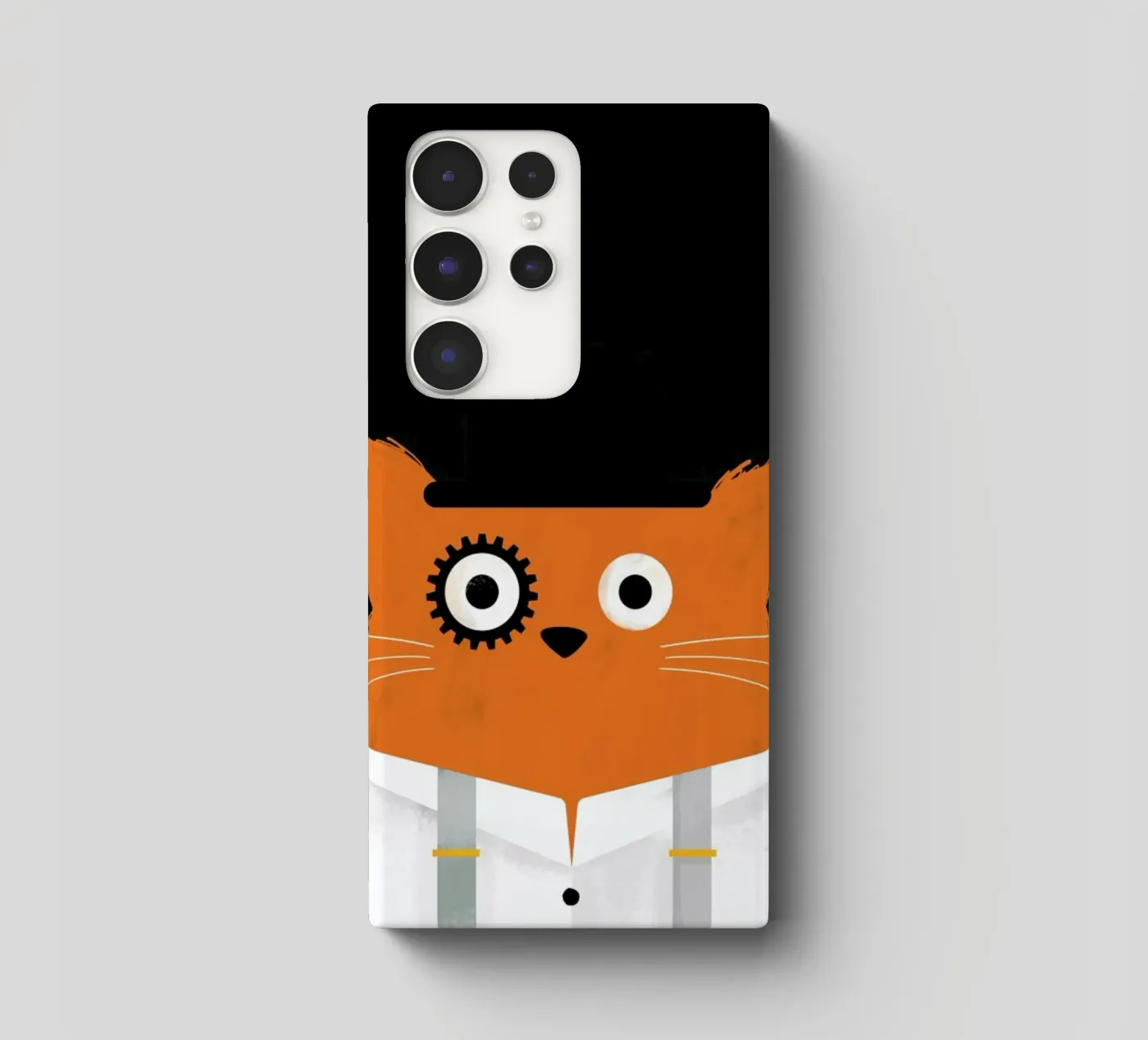 Cat - Clockwork cover samsung da Doozal