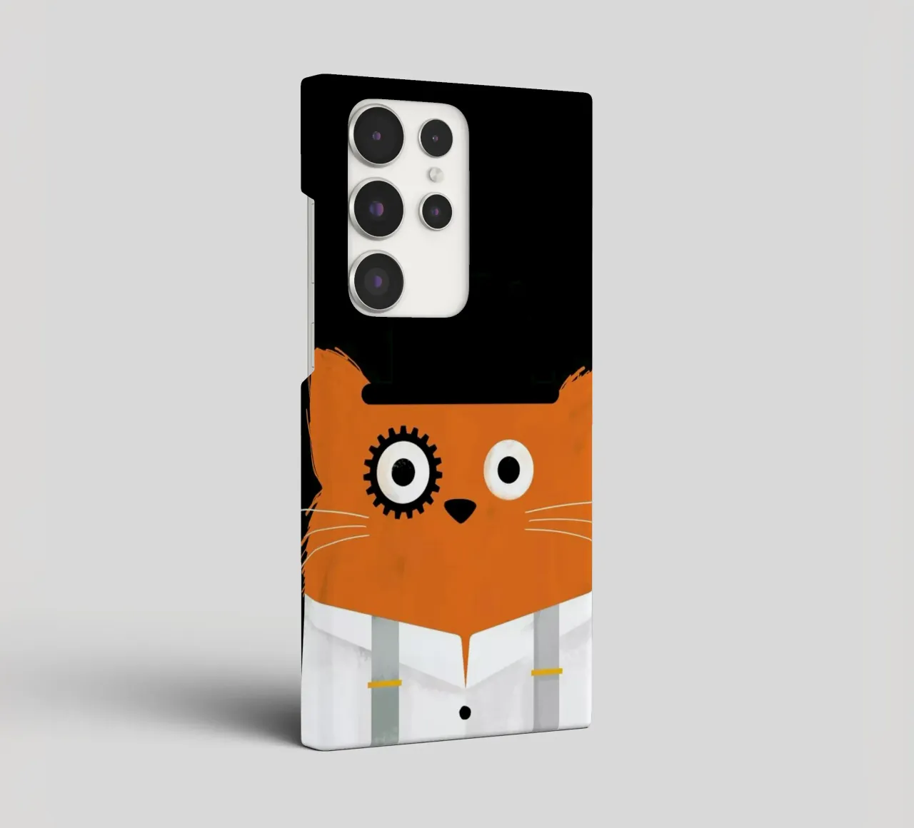 Cat - Clockwork cover samsung da Doozal