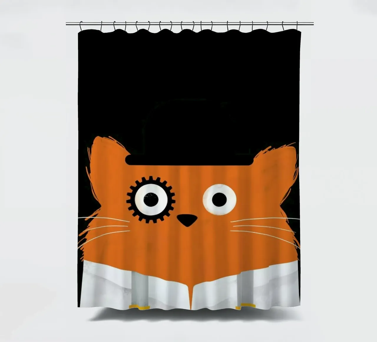 Cat - Clockwork tenda da doccia da Doozal