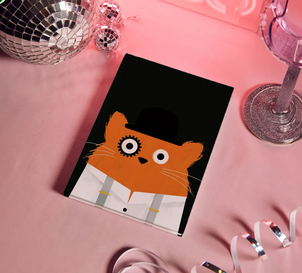 Cat - Clockwork notebook by Doozal