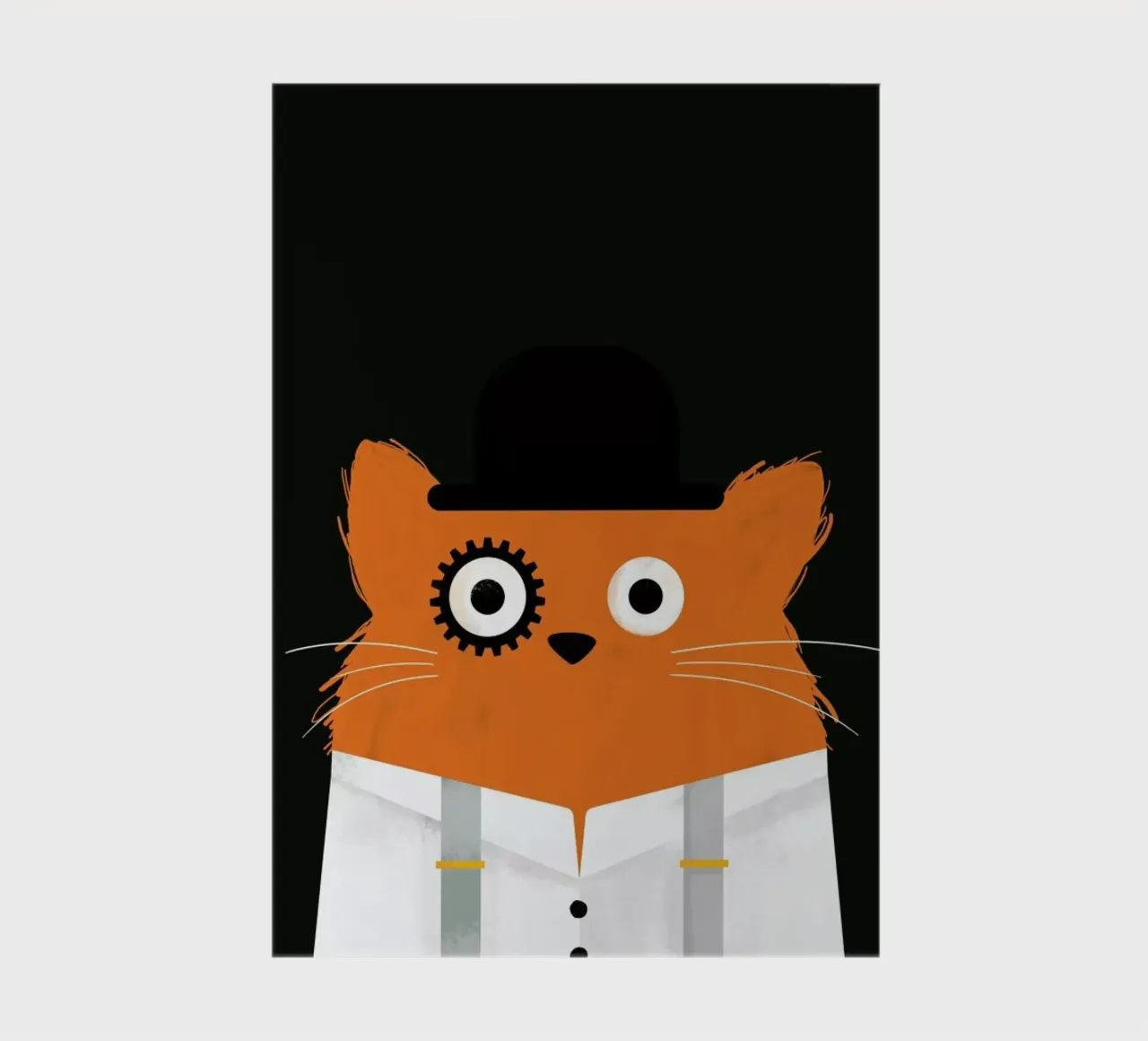 Cat - Clockwork notebook by Doozal