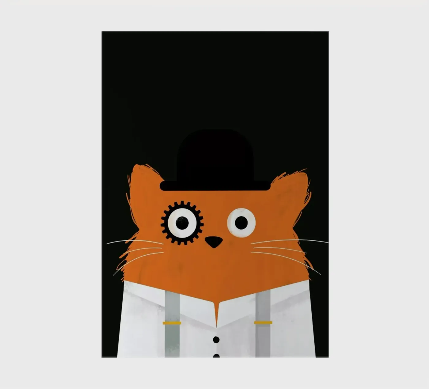 Cat - Clockwork notebook by Doozal