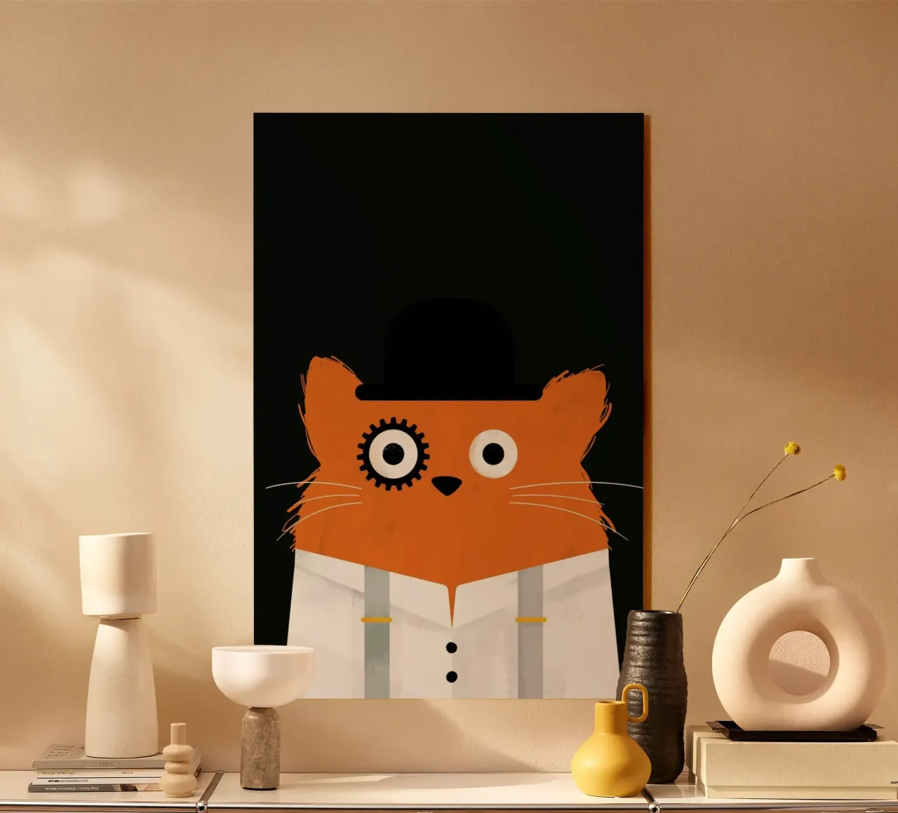 Cat - Clockwork metacrilato de Doozal