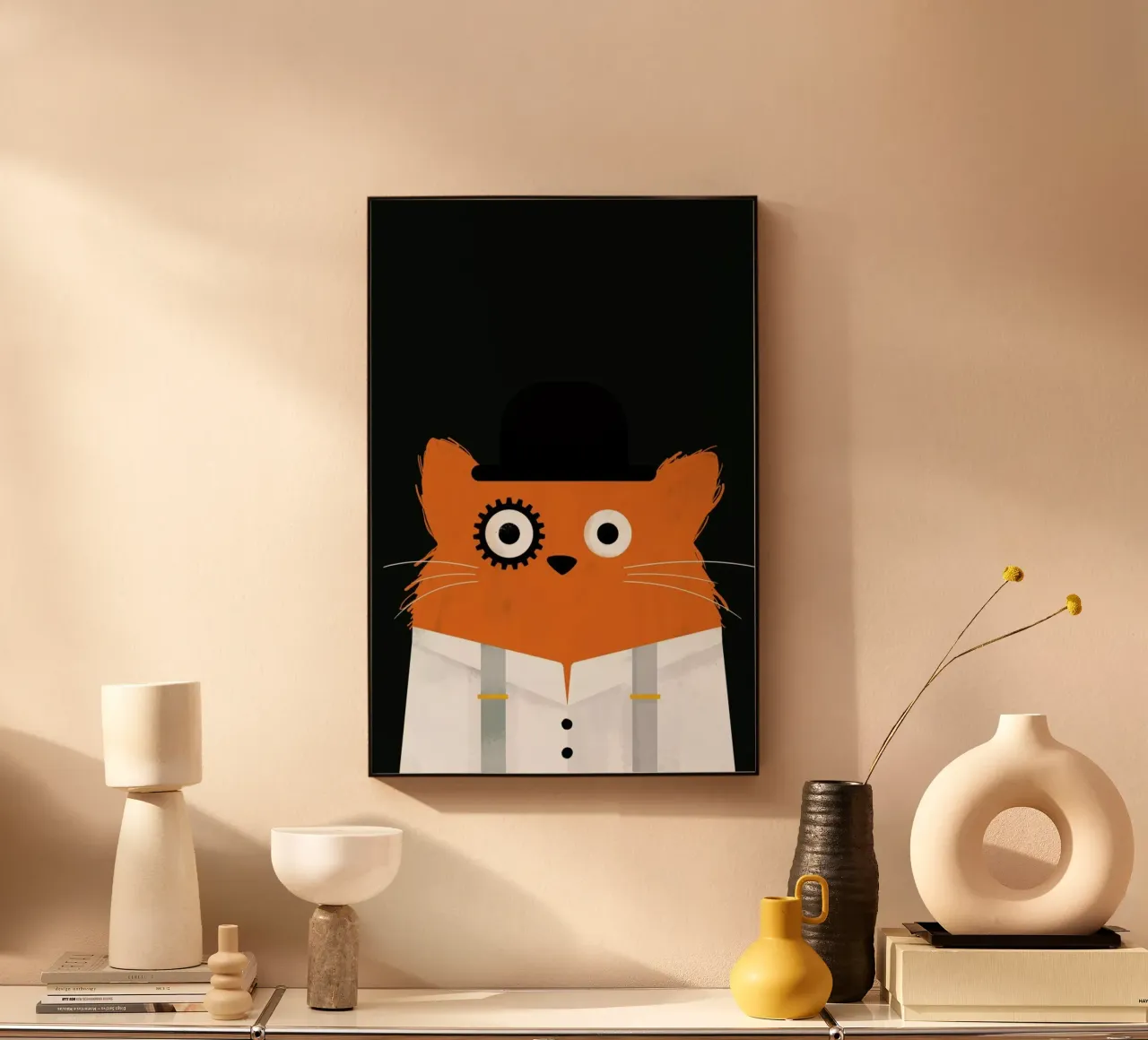 Cat - Clockwork forex plate by Doozal