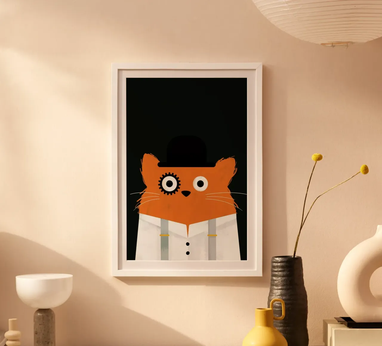 Cat - Clockwork poster by Doozal