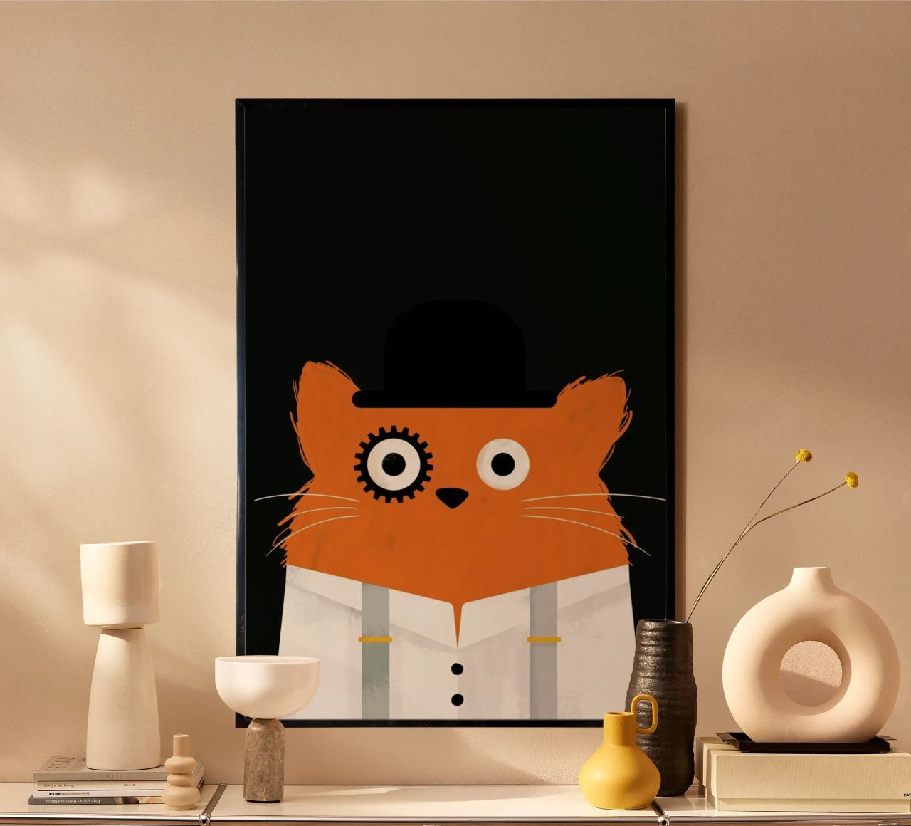 Cat - Clockwork carta hahnemühle da Doozal