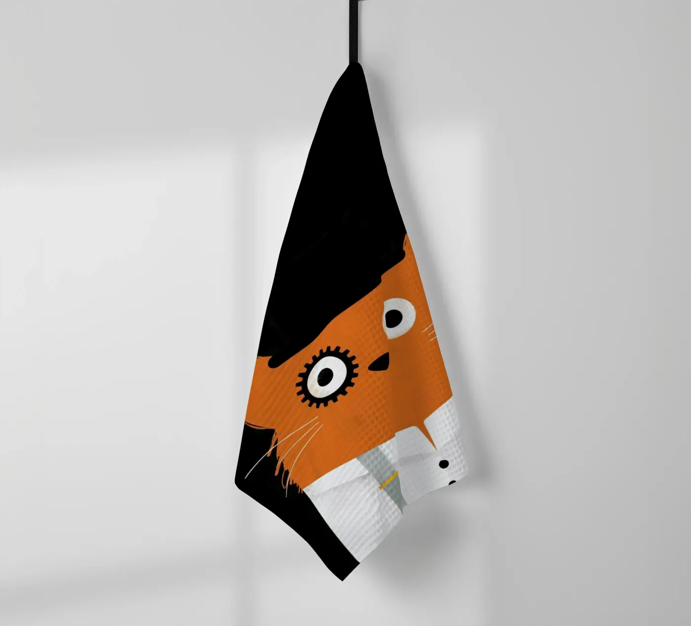 Cat - Clockwork theedoek van Doozal