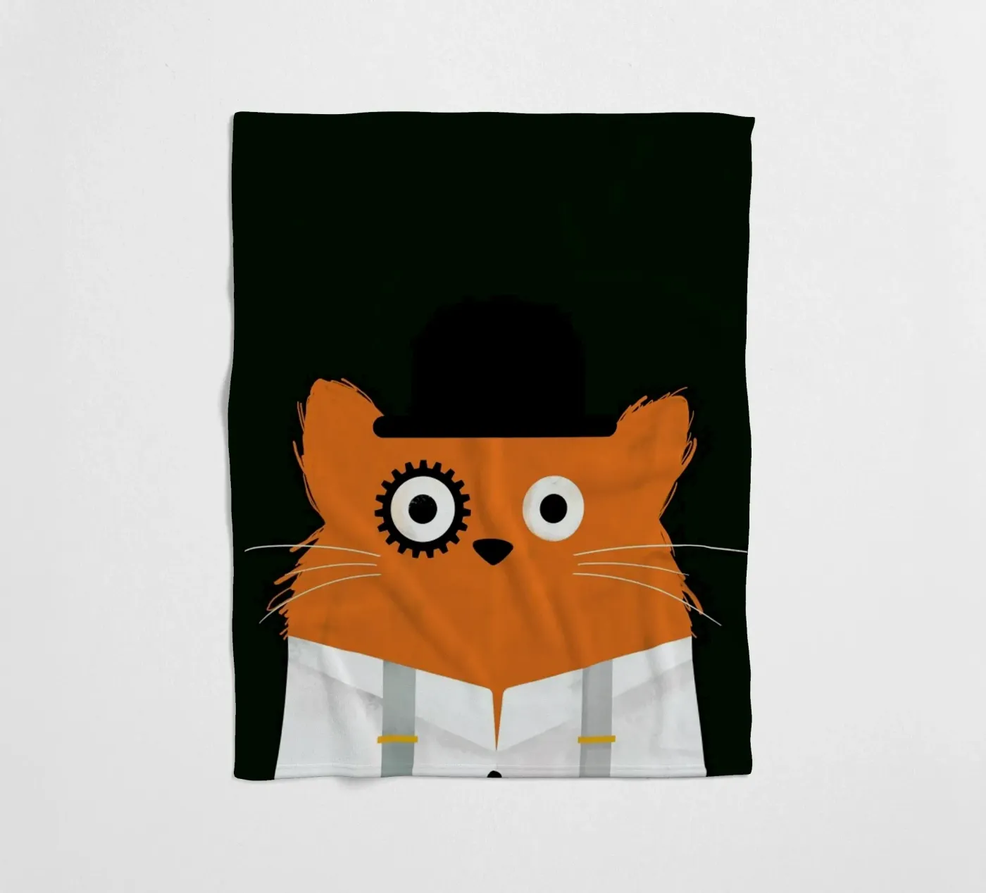 Cat - Clockwork Fleecedecke von Doozal