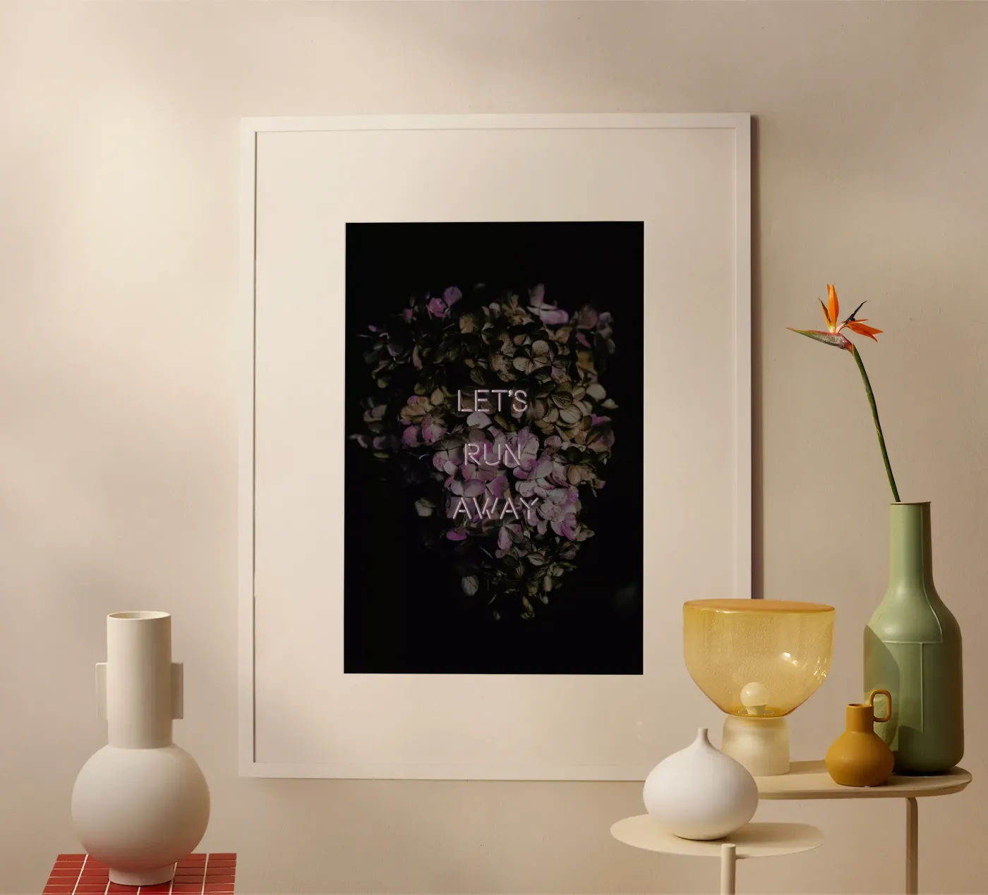 Let's Run Away poster da Oh Darling