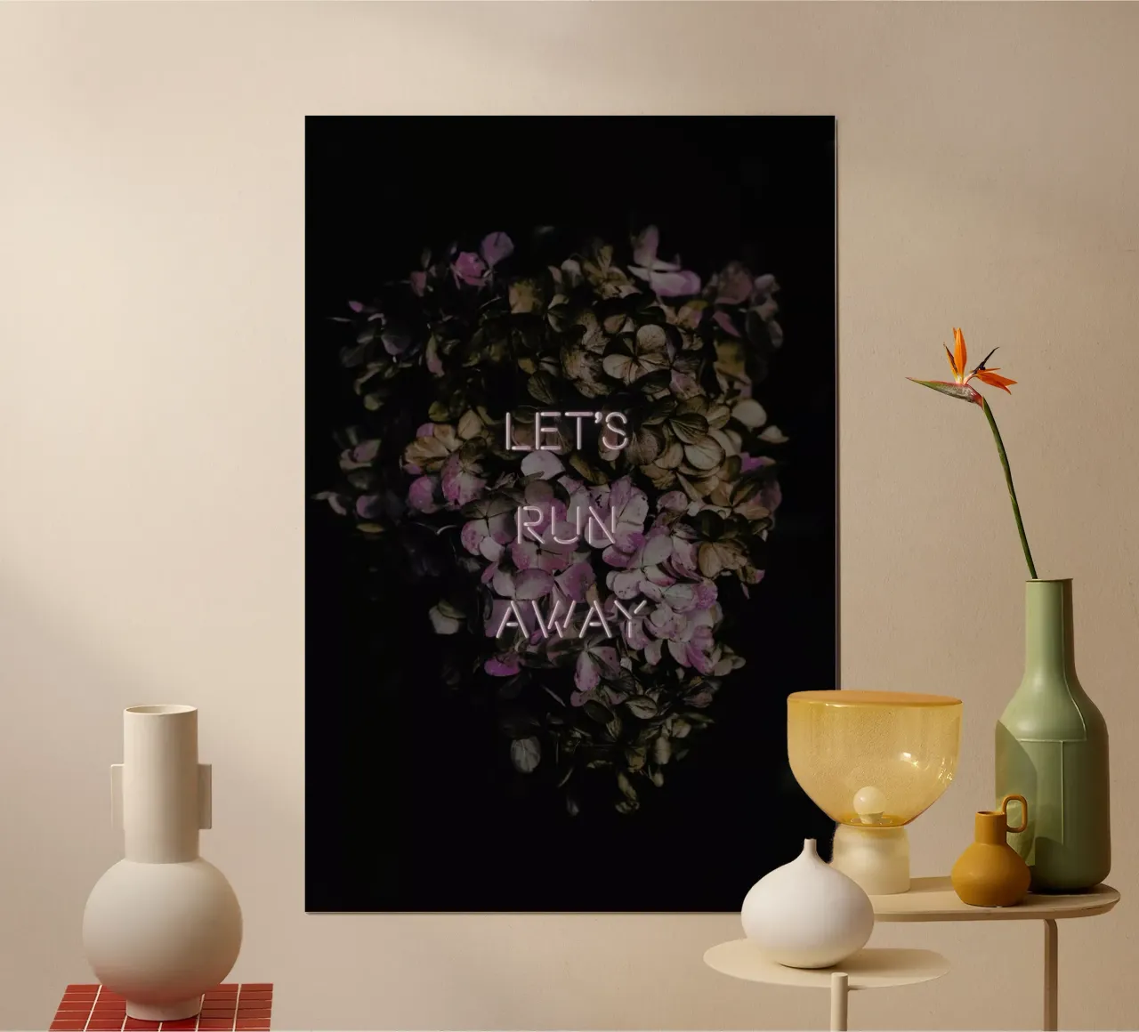 Let's Run Away poster da Oh Darling