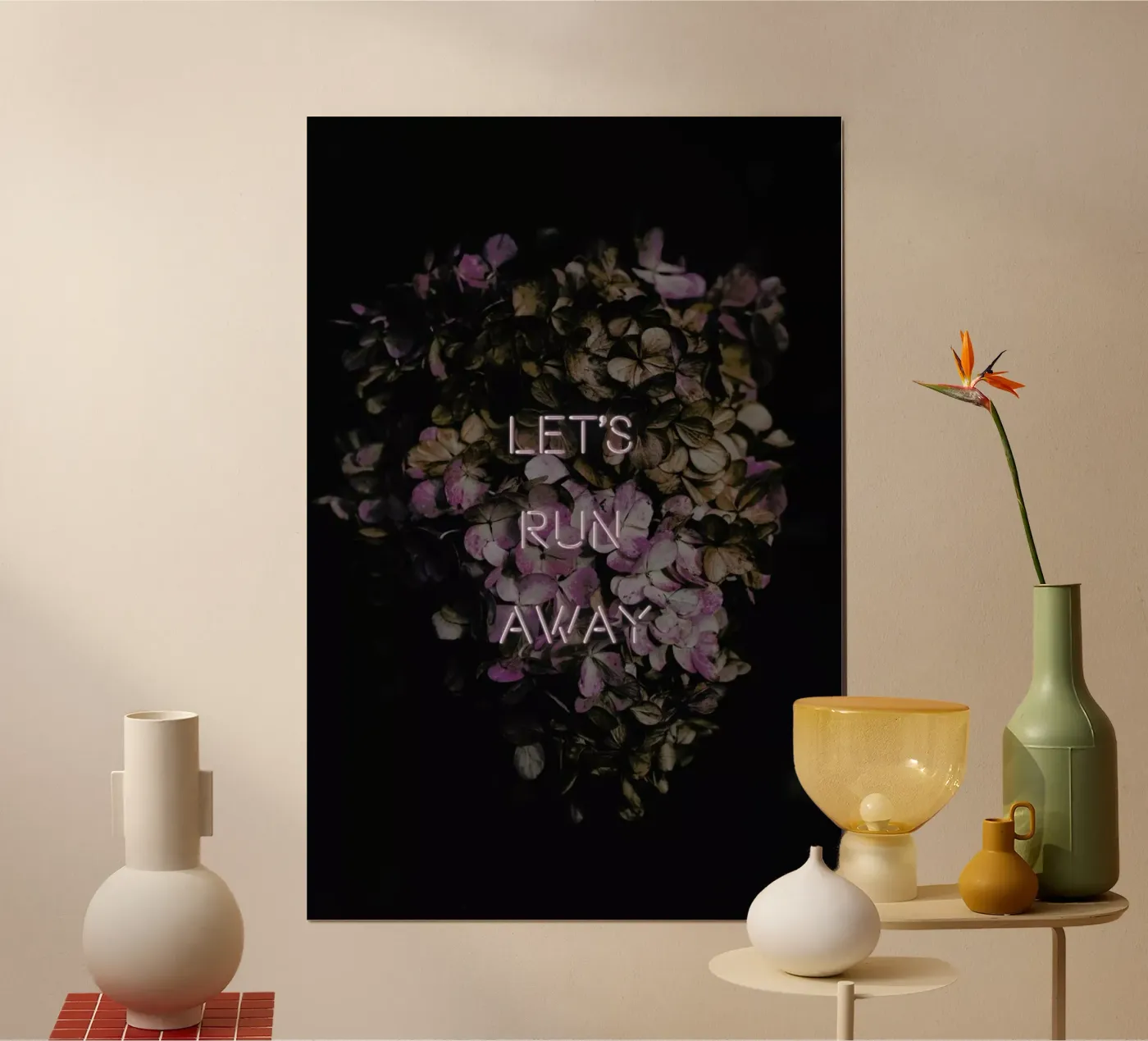 Let's Run Away poster da Oh Darling