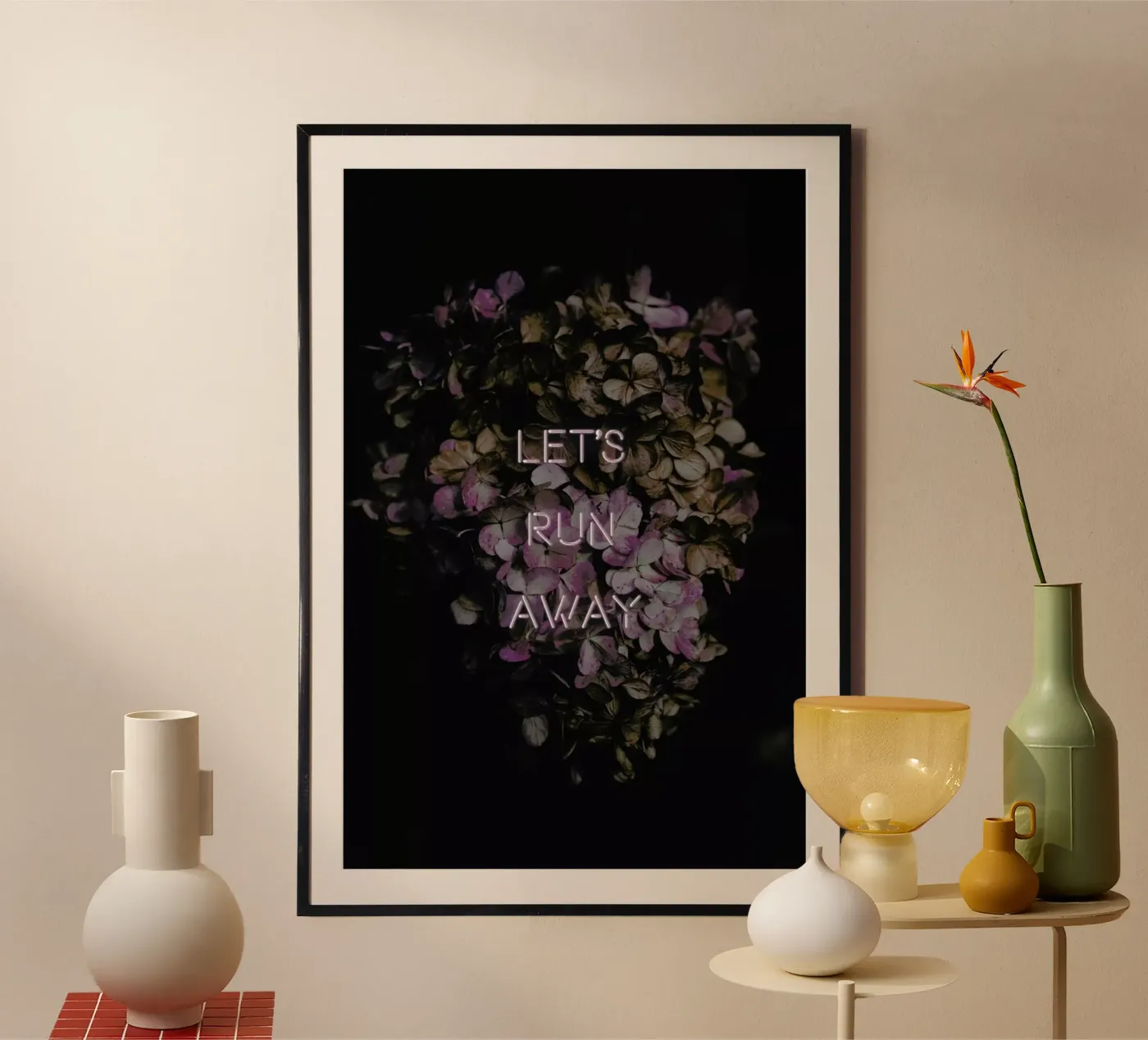 Let's Run Away poster da Oh Darling