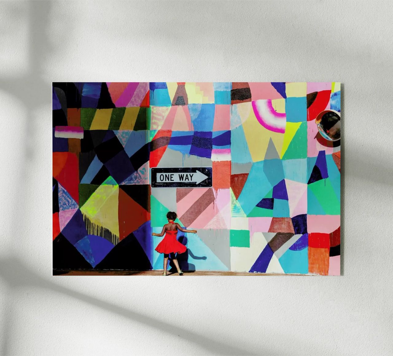 One Way - Gloria Salgado Gispert metacrilato de Pictufy