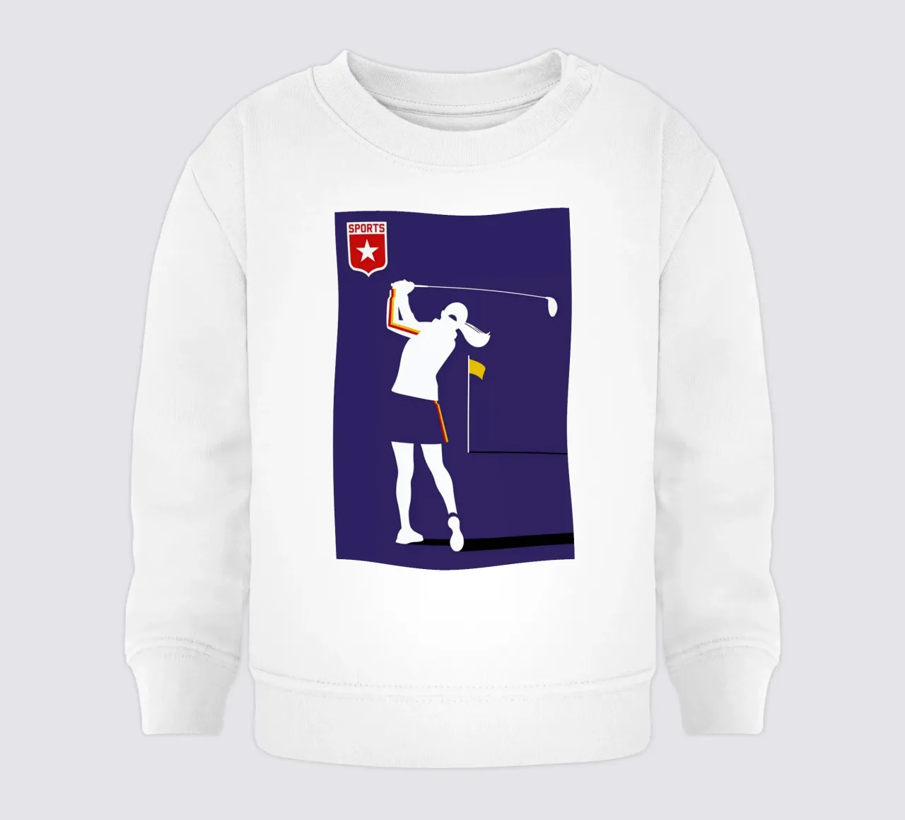 Golfer 2 felpa neonato da Bo Lundberg