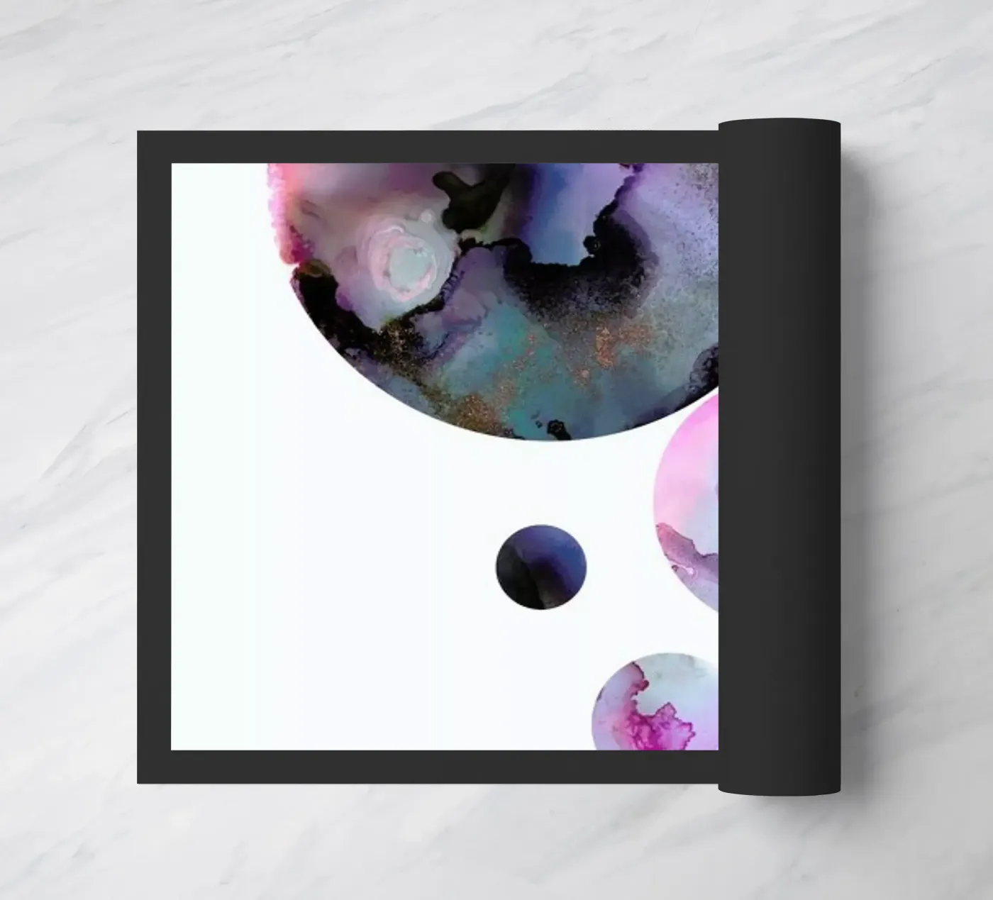 Sunrise Fußmatte von Larissa van der Laan