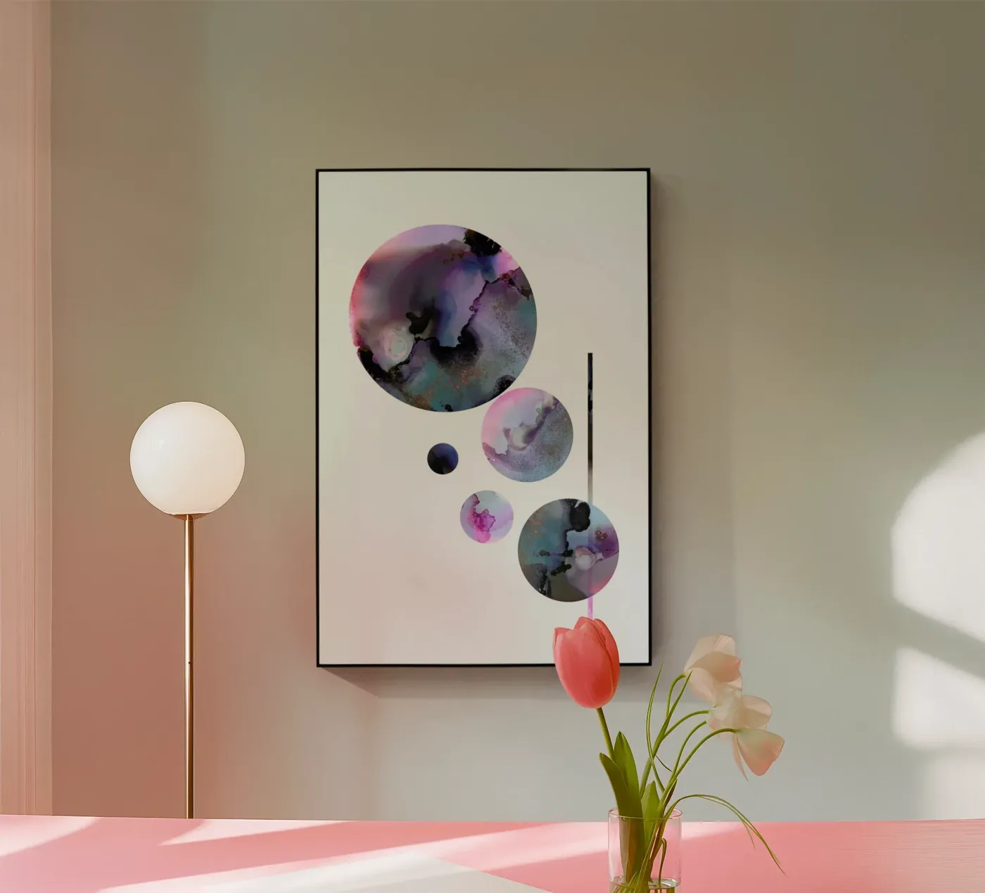 Sunrise plexiglas de Larissa van der Laan