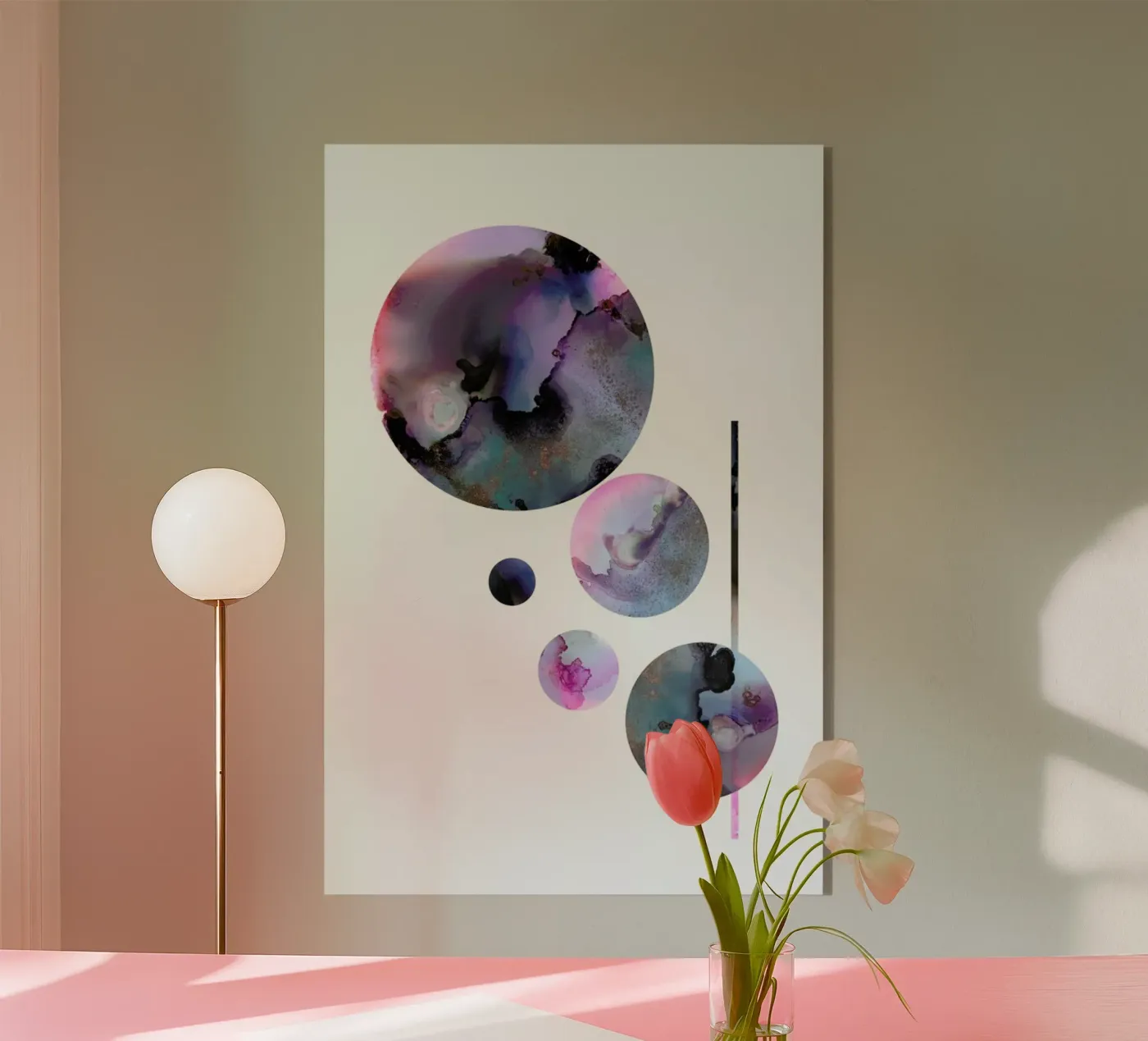 Sunrise plexiglas de Larissa van der Laan