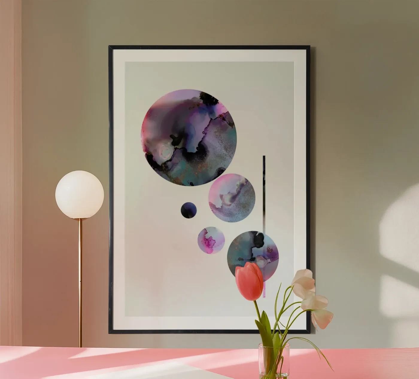 Sunrise Poster von Larissa van der Laan